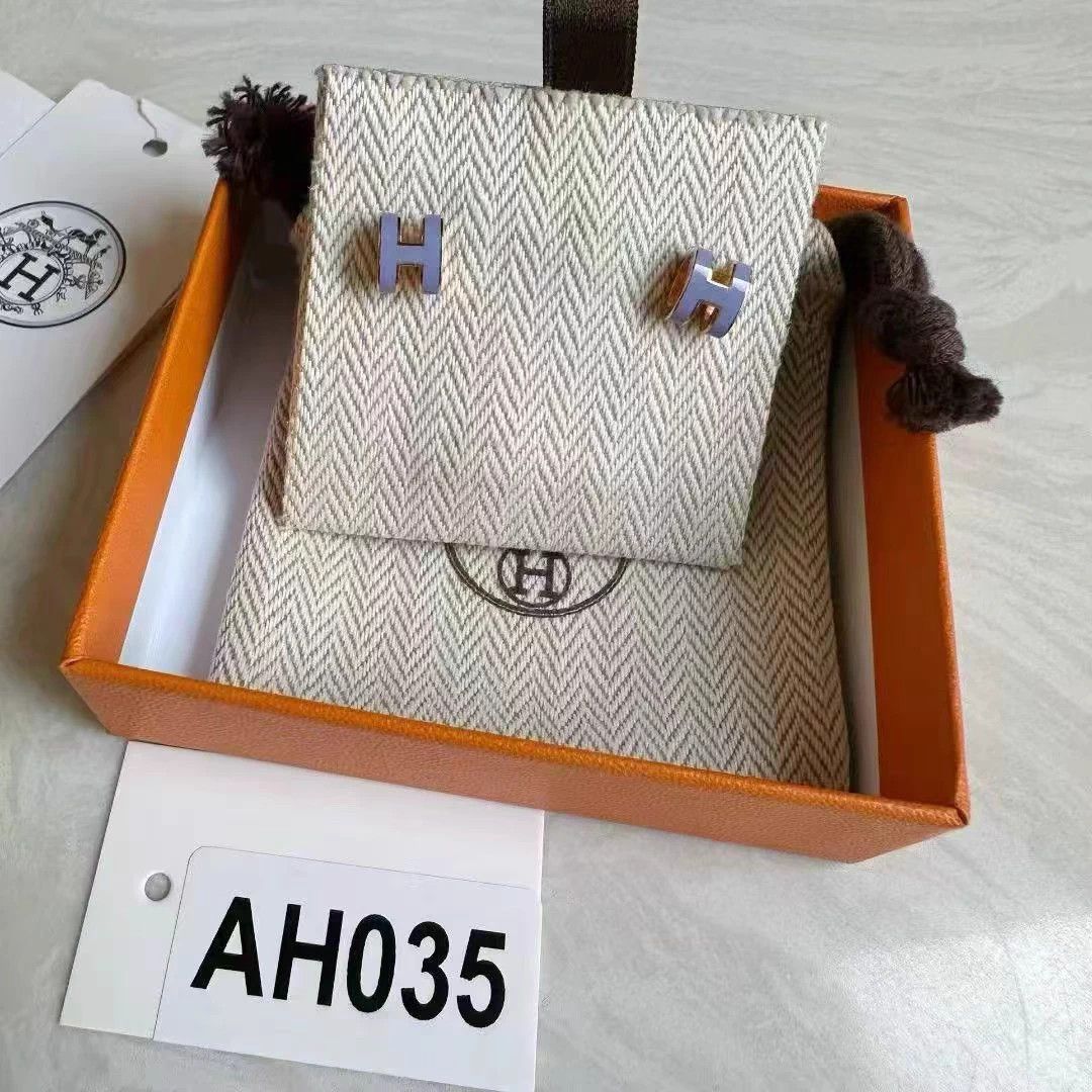 Hermes Hermes Pop Mini H Earrings Lilac AH035 Size ONE SIZE - 9 Thumbnail