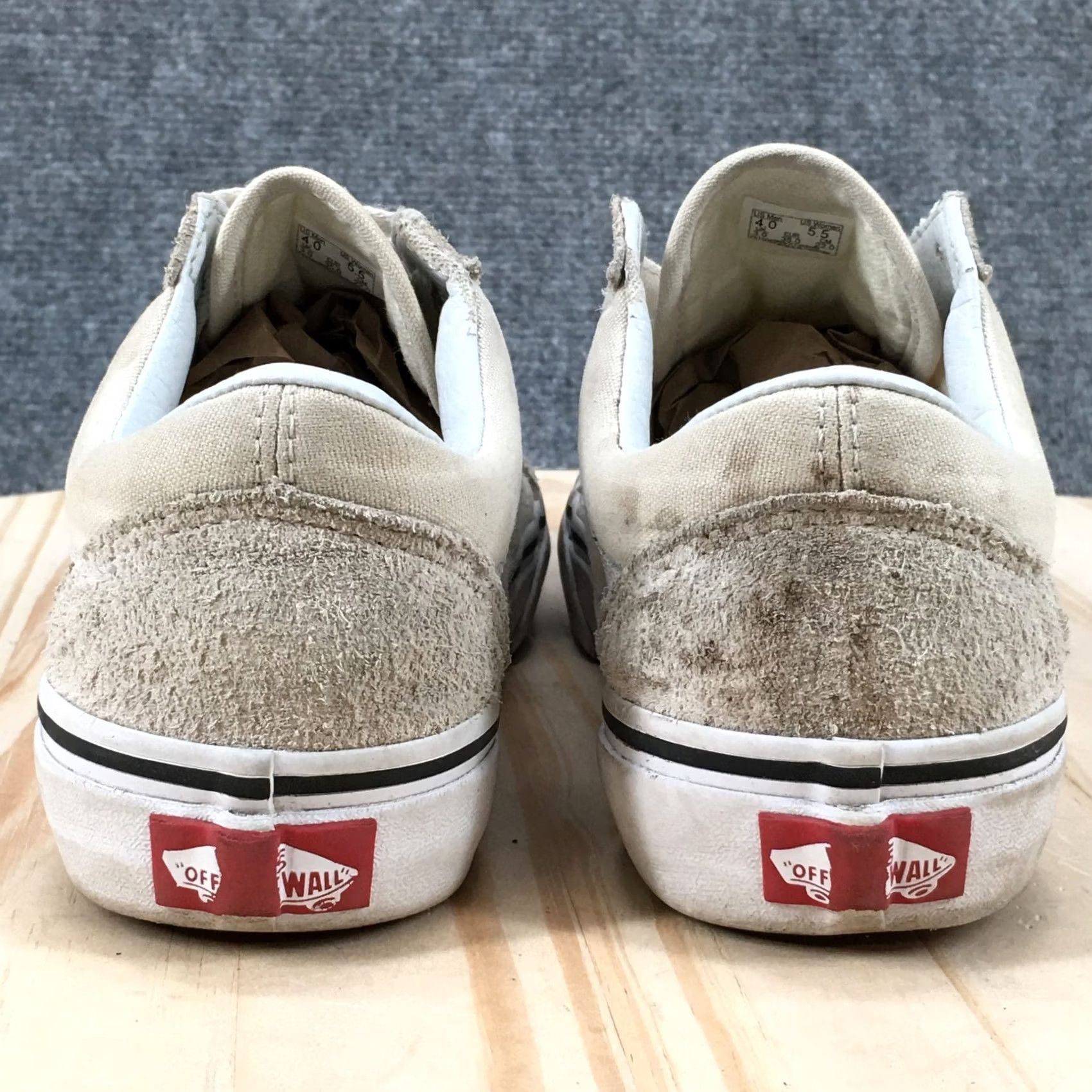 Vans VANS Old Skool Shoes Mens 5.5 Womens 5.5 Low Top Beige Sneakers Nike? Size M / US 6-8 / IT 42-44 - 5 Thumbnail