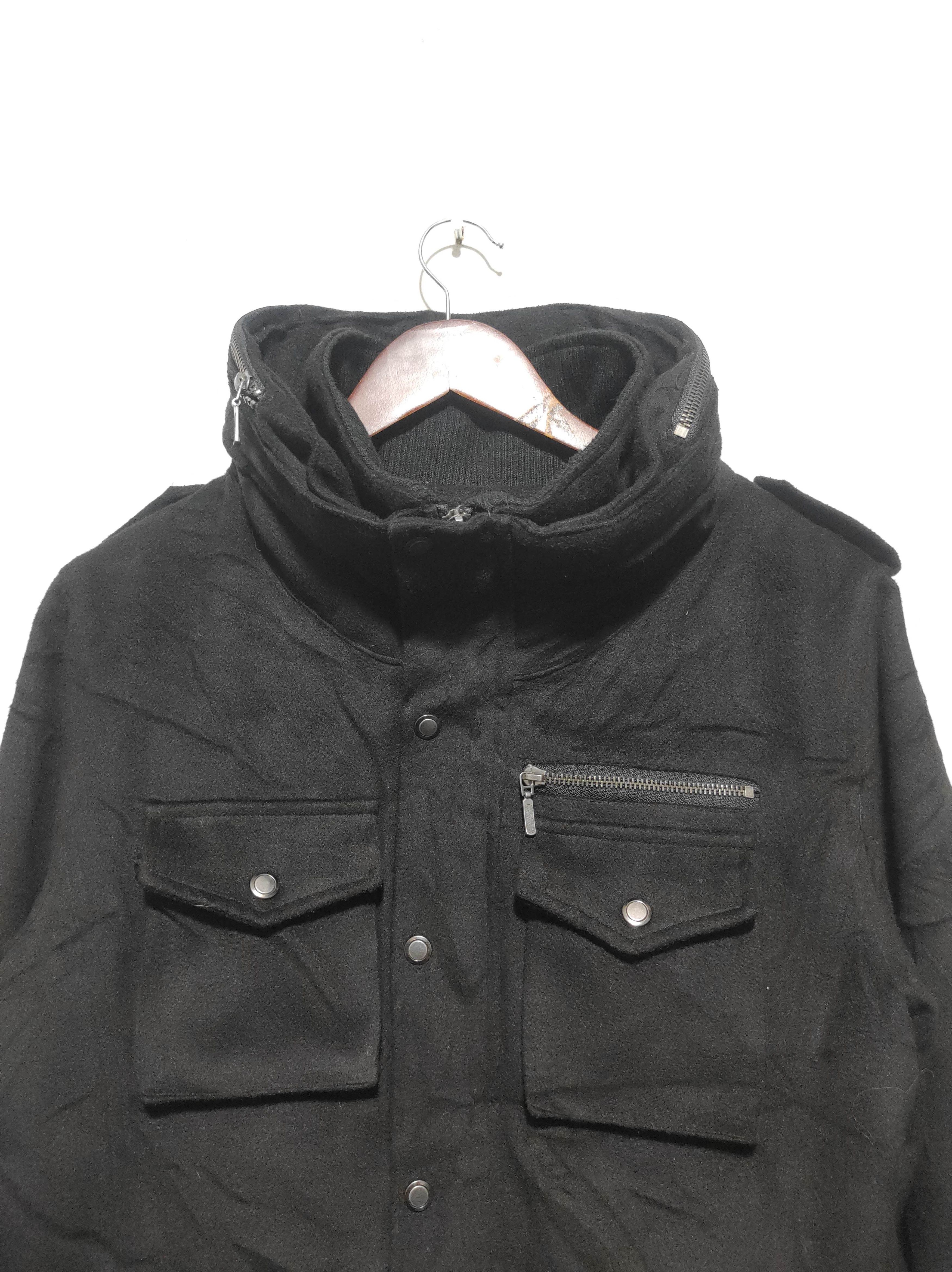 Hysteric Glamour × If Six Was Nine × Le Grande Bleu (L.G.B.) Nota Bene Hoodie Wool Bondage Chore Jackets GOA LGB style Size US M / EU 48-50 / 2 - 3 Thumbnail