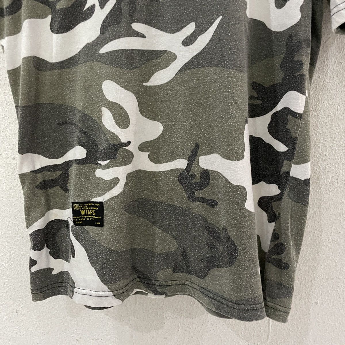 Wtaps Vintage Wtaps Camo T-shirt Size US S / EU 44-46 / 1 - 4 Thumbnail