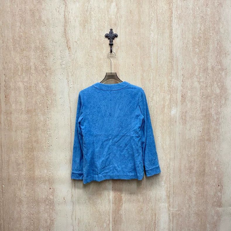Chanel Chanel Blue double C-button towel jacket 2505-Nextarrow Size XS / US 0-2 / IT 36-38 - 2 Thumbnail