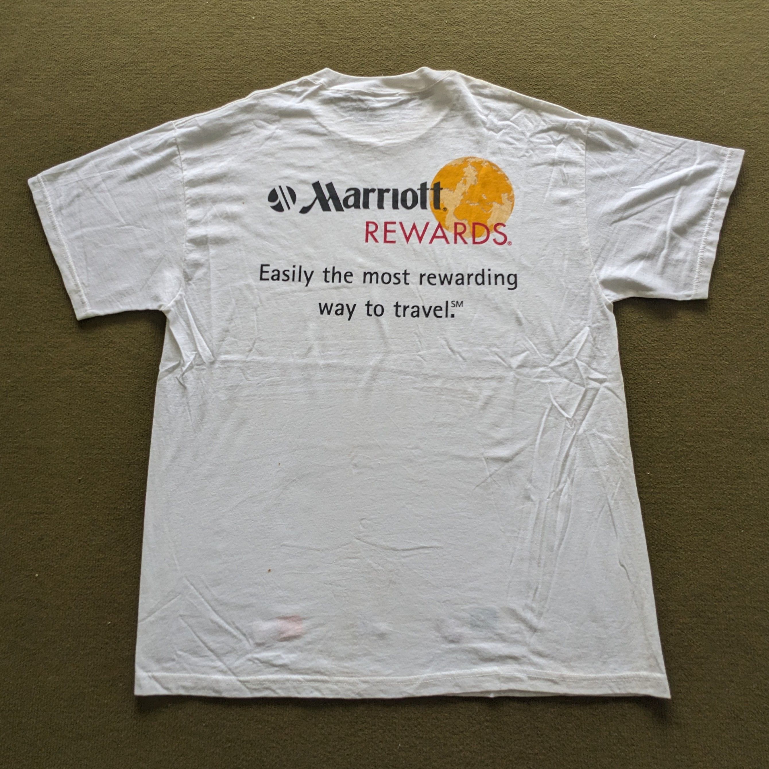 Other Vintage MARRIOTT REWARDS Visa Master T-shirt Size US L / EU 52-54 / 3 - 1 Thumbnail