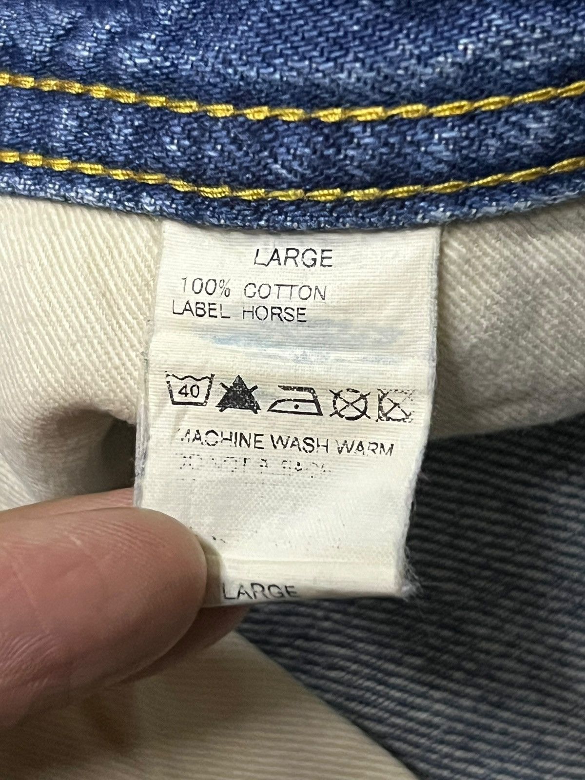 Japanese Brand Vintage The Highest End Japan Half Selvedge Denim Size US 34 / EU 50 - 16 Thumbnail