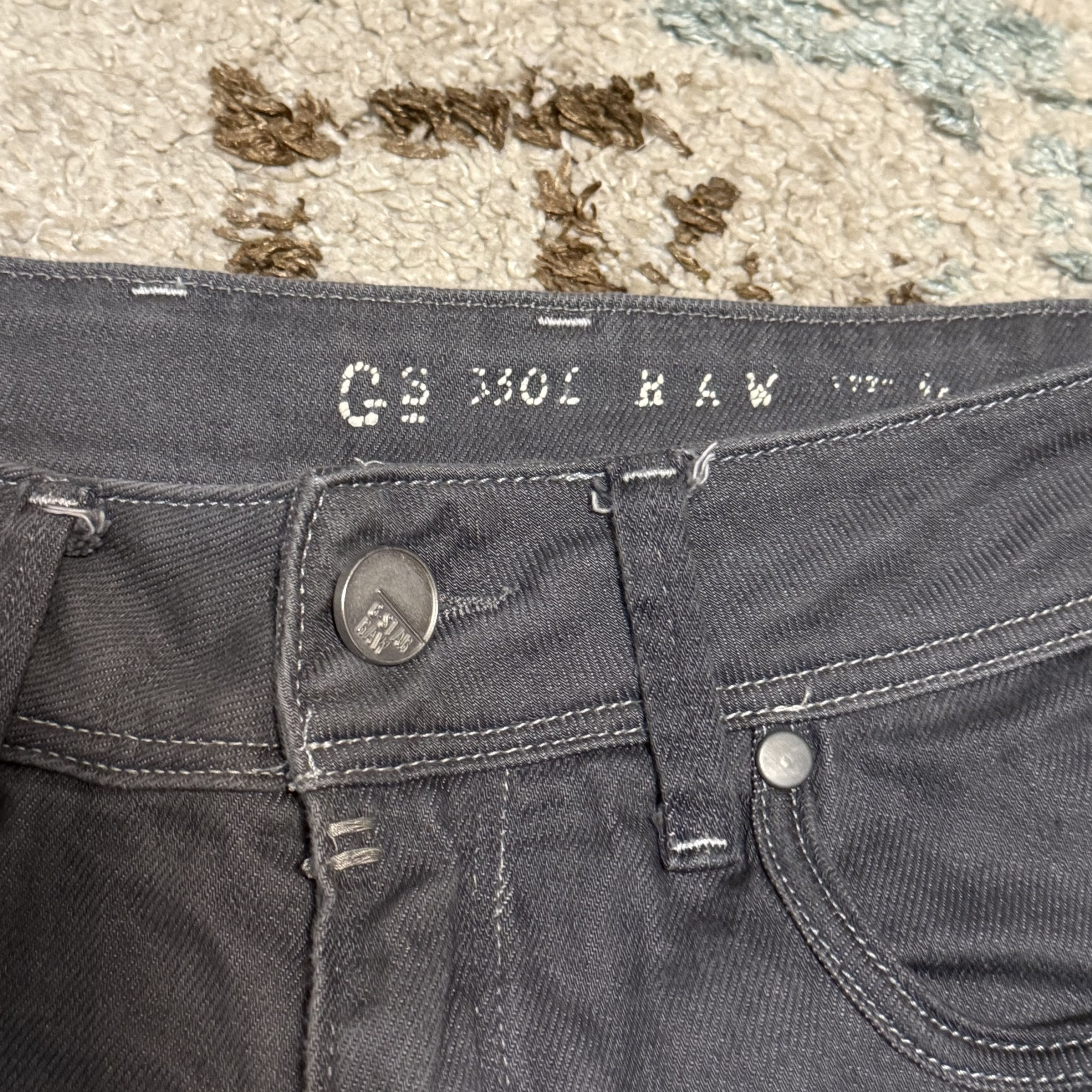 G-Star G Star Raw 3301 Skinny Jeans Gray Size 30x32 Size US 30 / EU 46 - 5 Thumbnail
