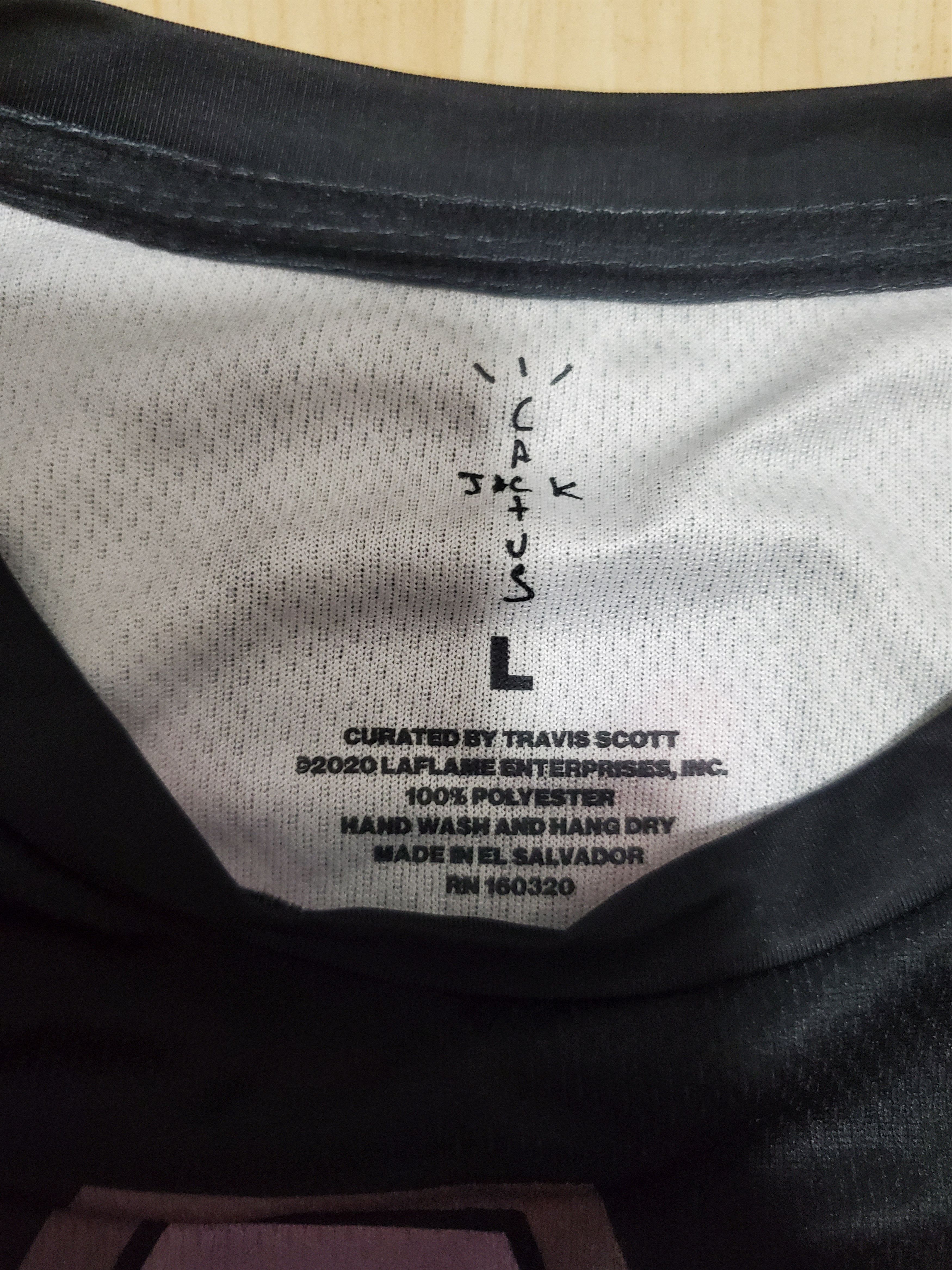 Travis Scott Cactus Jack by Travis Scott Gaming Long-Sleeve Jersey Size US L / EU 52-54 / 3 - 7 Thumbnail