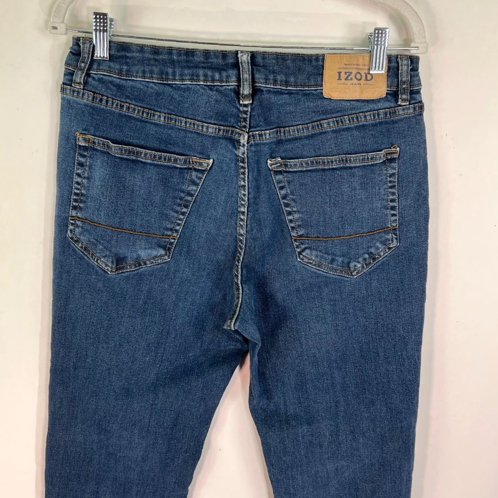 Izod IZOD Jeans Main Selling Point IZOD Straight Fit Jeans Mens Size 34 Blue 34 X 30 Regular Mens Size US 34 / EU 50 - 7 Thumbnail