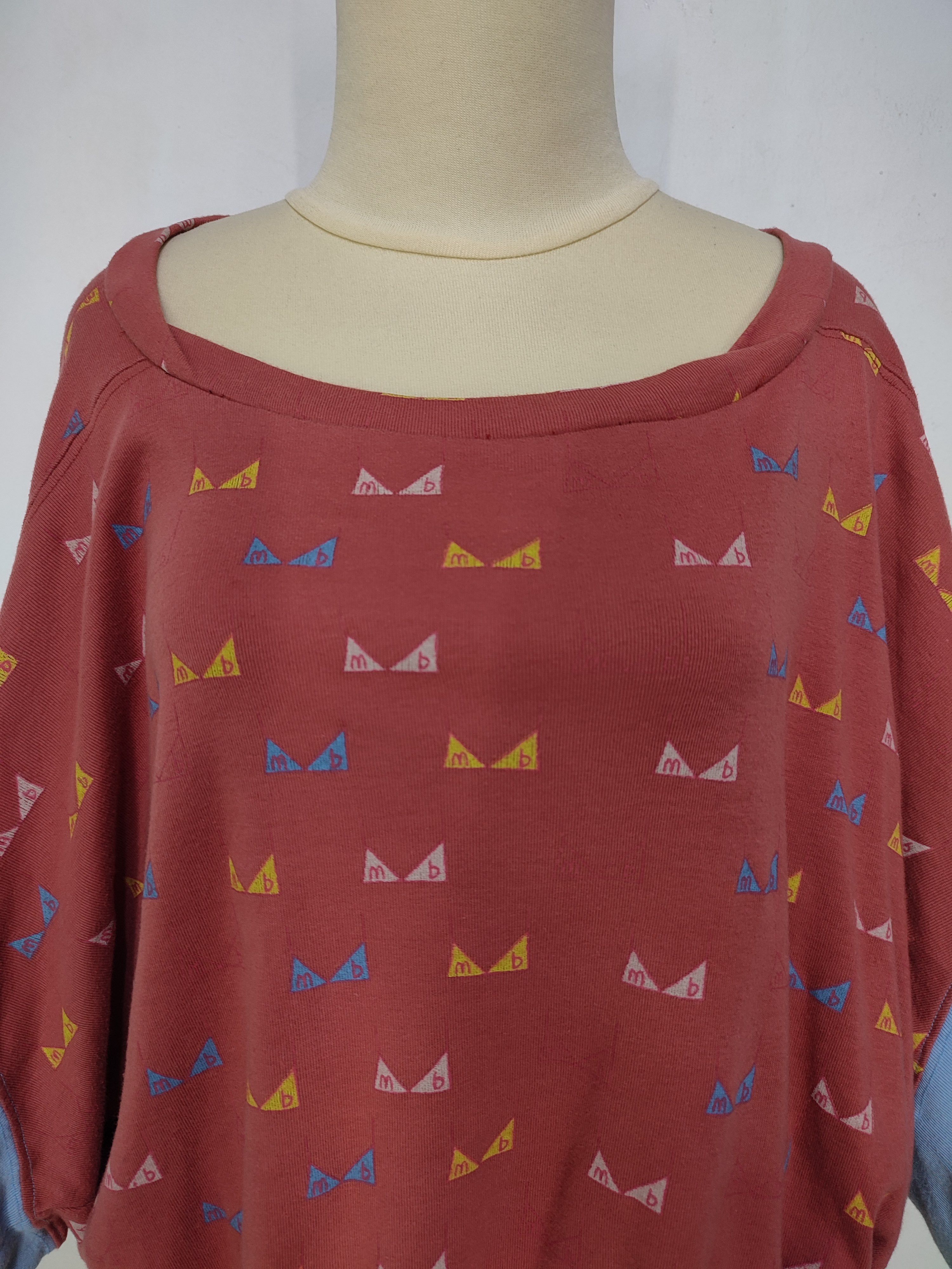 mercibeaucoup RARE🇯🇵Mercibeaucoup🇯🇵by Issey Miyake Co Sweatshirt Size L / US 10 / IT 46 - 2 Thumbnail