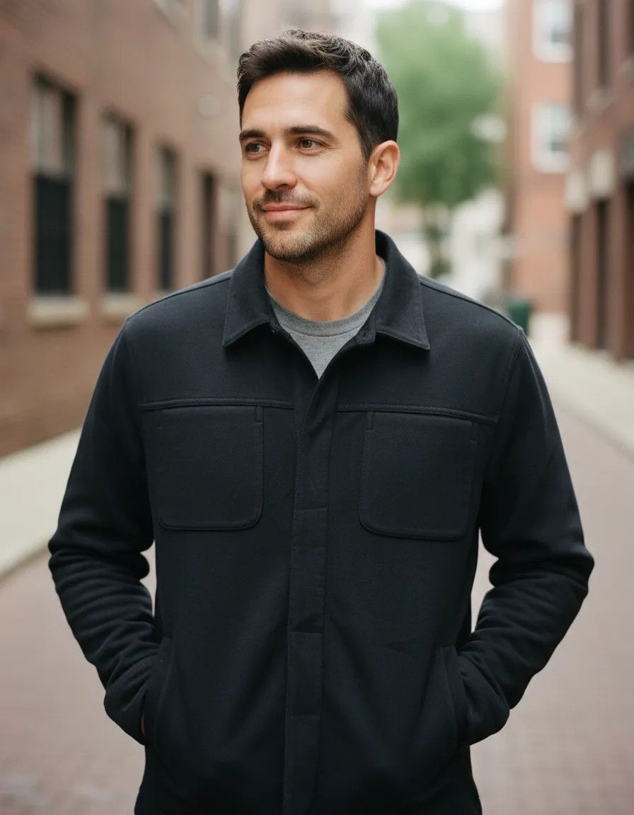 John Varvatos John Varvatos overshirt heavyweight cotton-FASHIONELLA Size US M / EU 48-50 / 2 - 3 Thumbnail