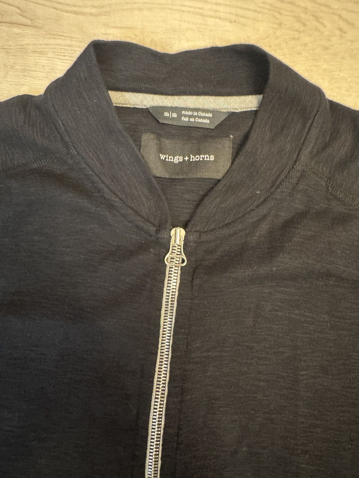 Wings + Horns Wings + Horns full zip lightweight Size US M / EU 48-50 / 2 - 3 Thumbnail