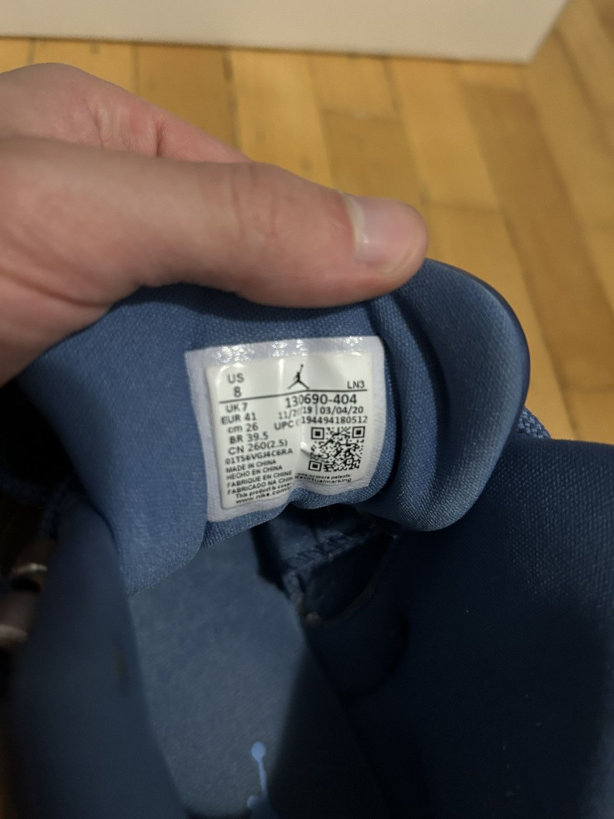 Jordan Brand Jordan 12 indigo Size US 8 / EU 41 - 4 Thumbnail