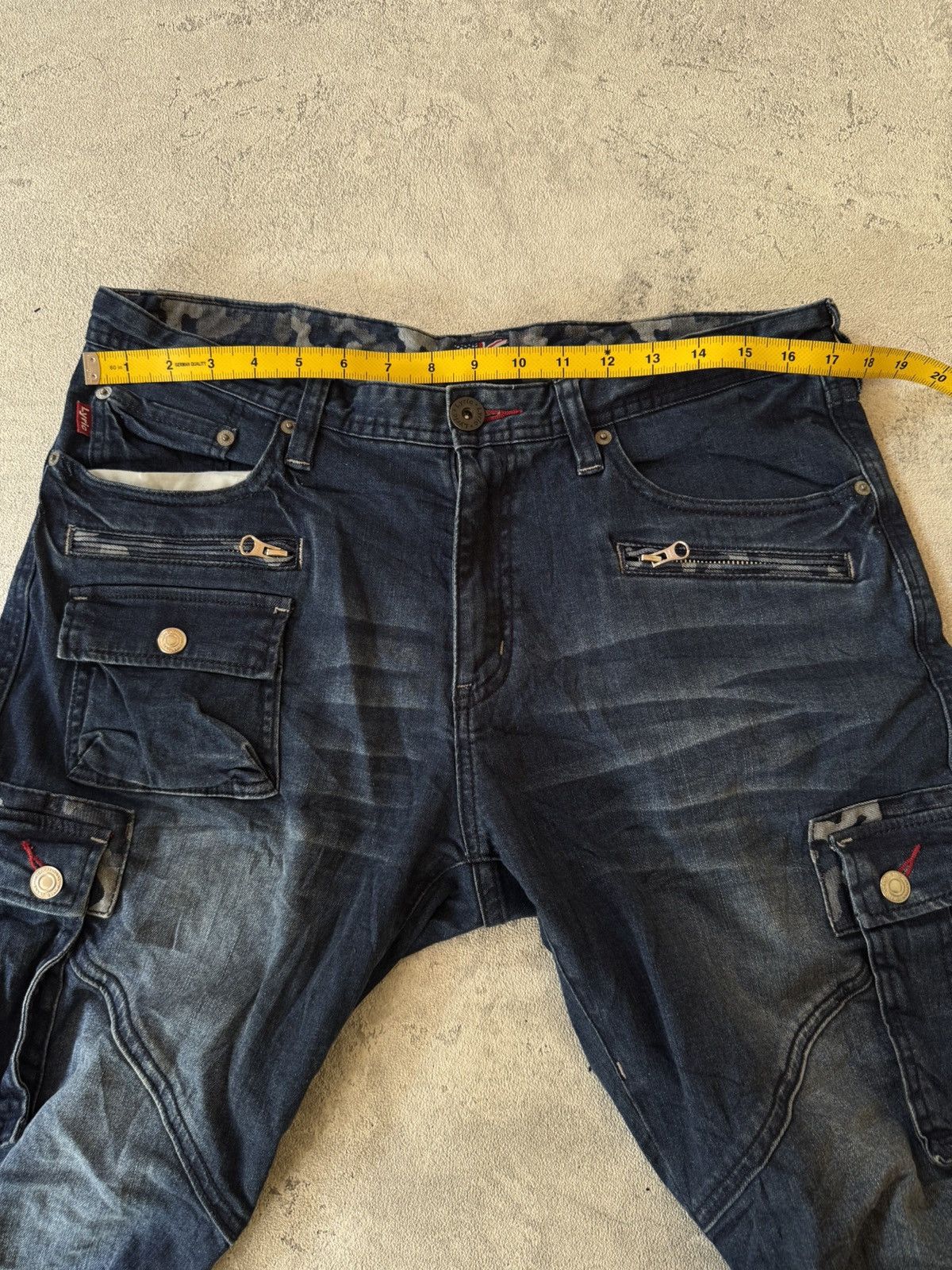 Hysteric Glamour Y2k Lyric Cargo Short Jeans Size US 33 - 9 Thumbnail