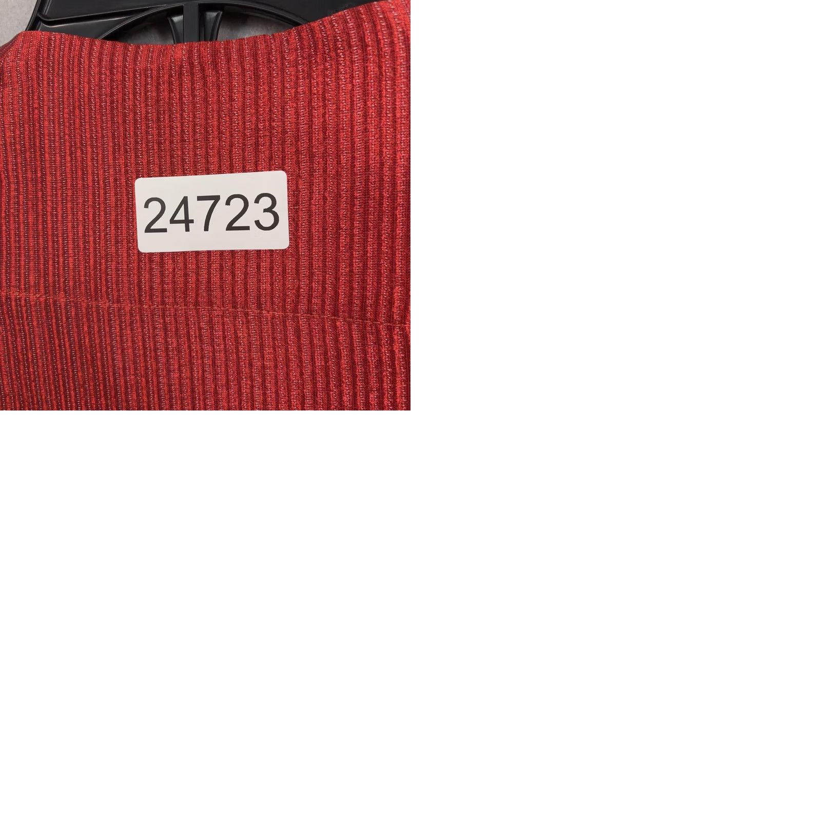 Vintage I.C. By Connie K Jacket Womens Medium Red Ribbed Polyester Striped Business Casual Size M / US 6-8 / IT 42-44 - 9 Thumbnail