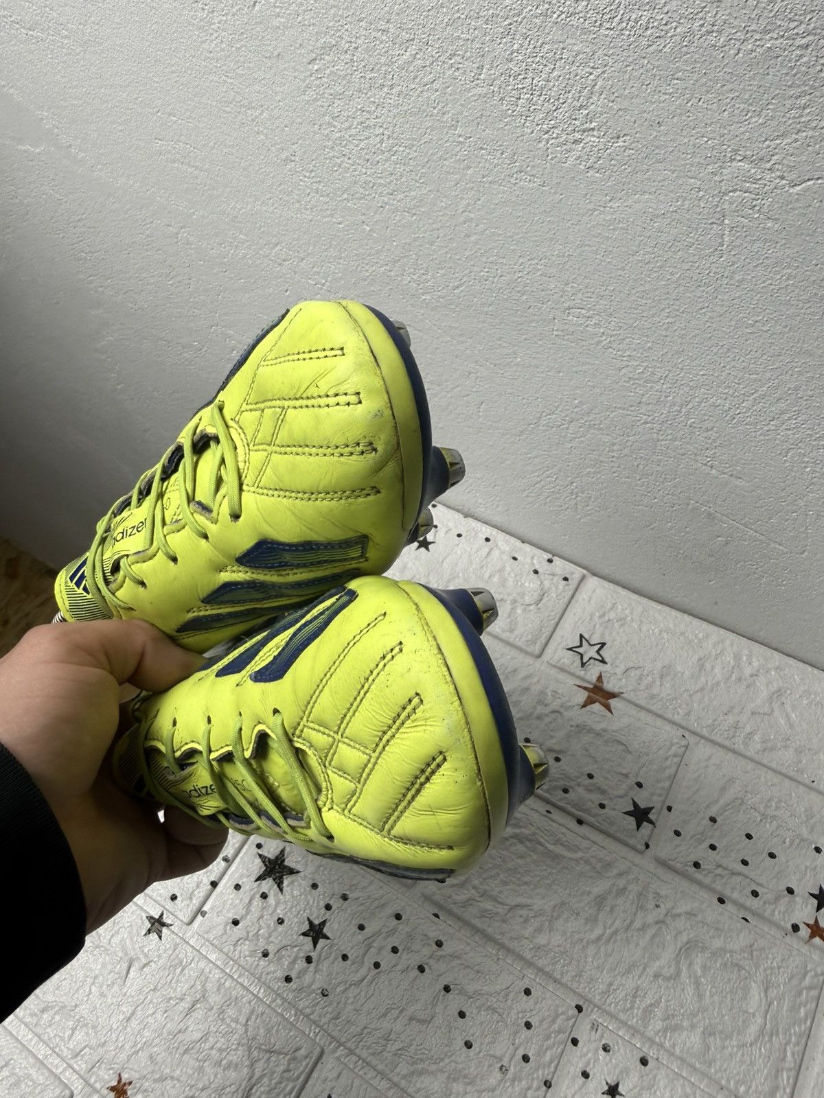 Adidas Adidas F50 Adizero Leather SG Elite G97169 US8 UK7.5 EUR41 Size US 8 / EU 41 - 11 Thumbnail