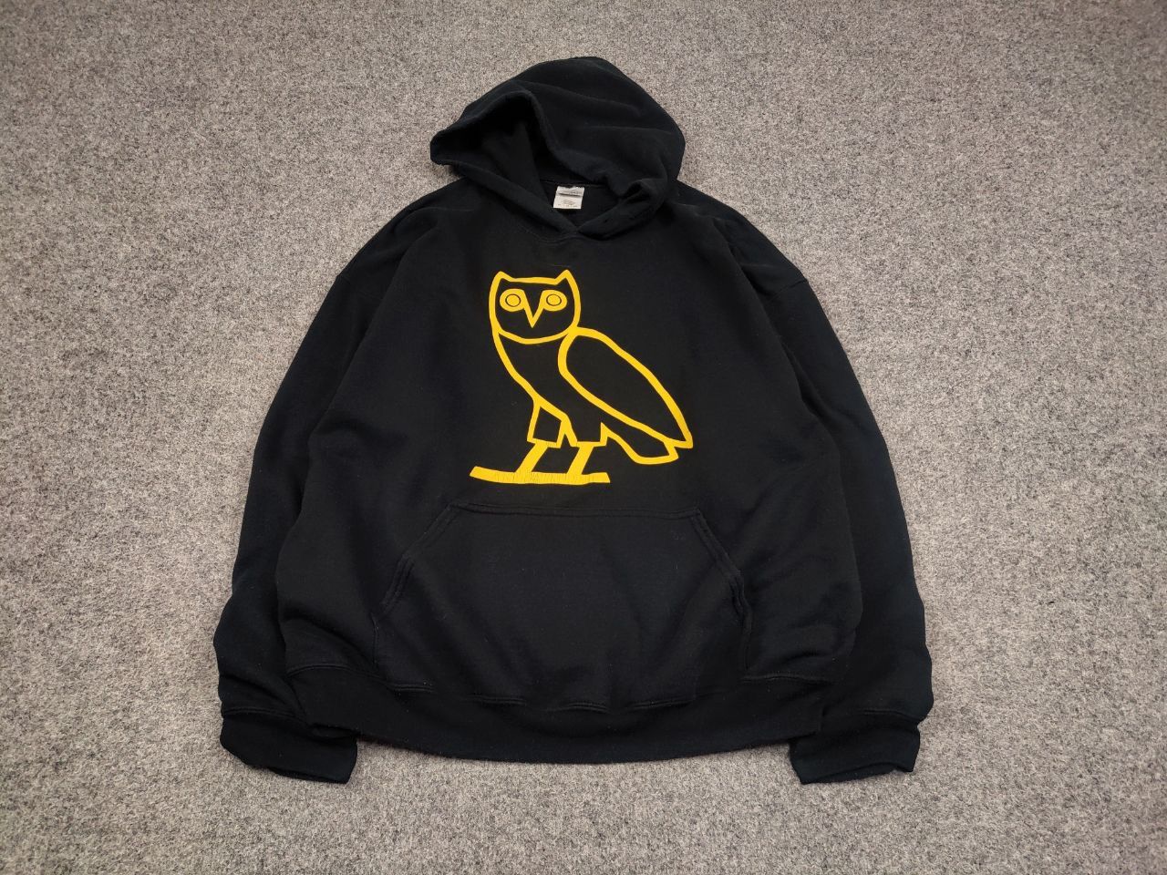 Drake Vintage Drake Owl Logo Blank Authentic Black Hoodie Size US XL / EU 56 / 4 - 2 Thumbnail