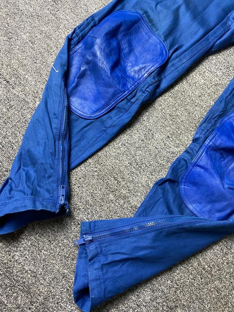 Japanese Brand Unbranded Leather Racing Pants (145) Size US 31 - 9 Thumbnail