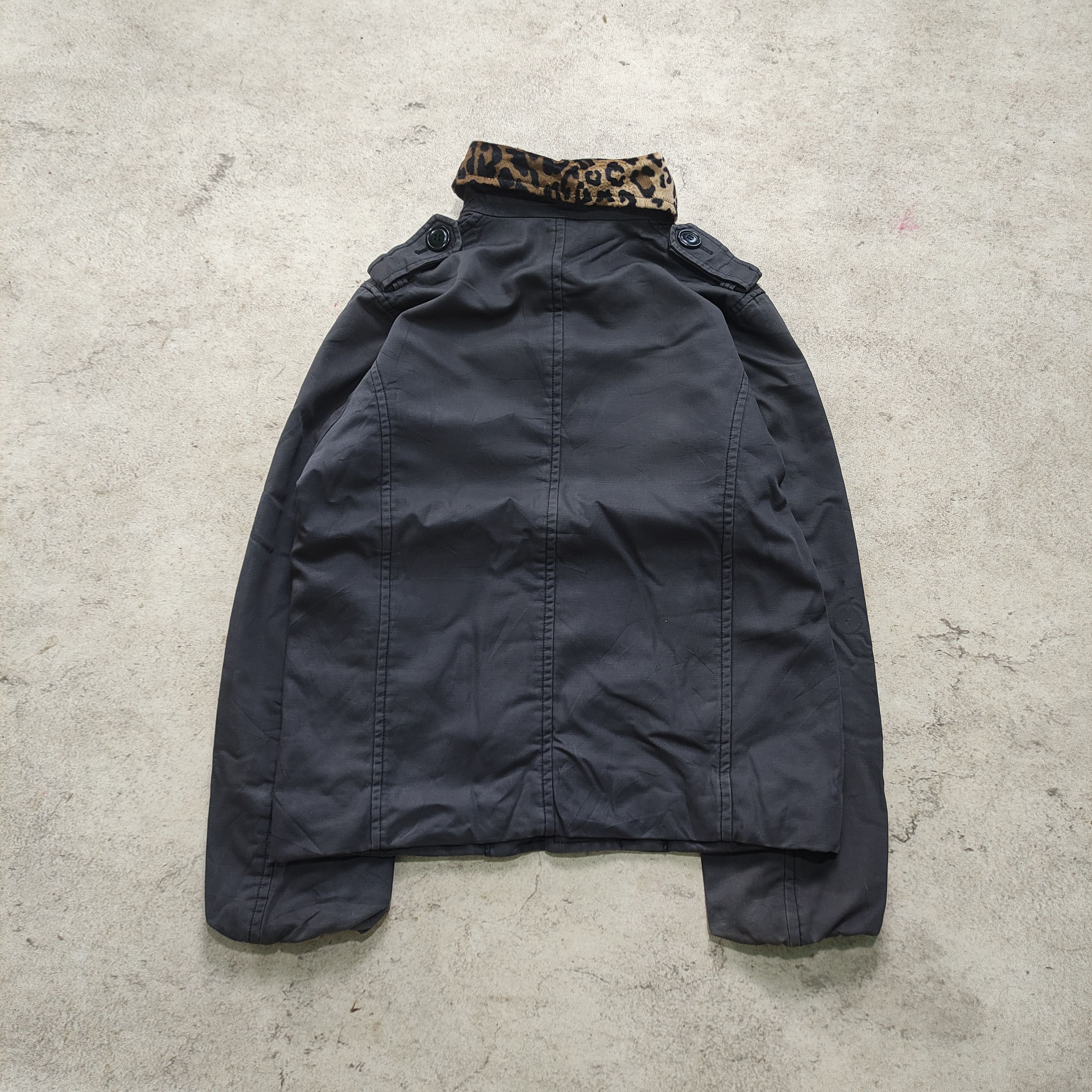 Issey Miyake Sunaokuwahara Leopard Collar Jacket Size US M / EU 48-50 / 2 - 5 Thumbnail