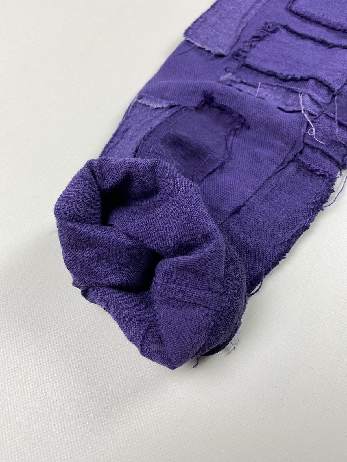 Haider Ackermann BNWT! Haider Ackermann ladies patchwork cropped pants Size 26" / US 2 / IT 38 - 7 Thumbnail