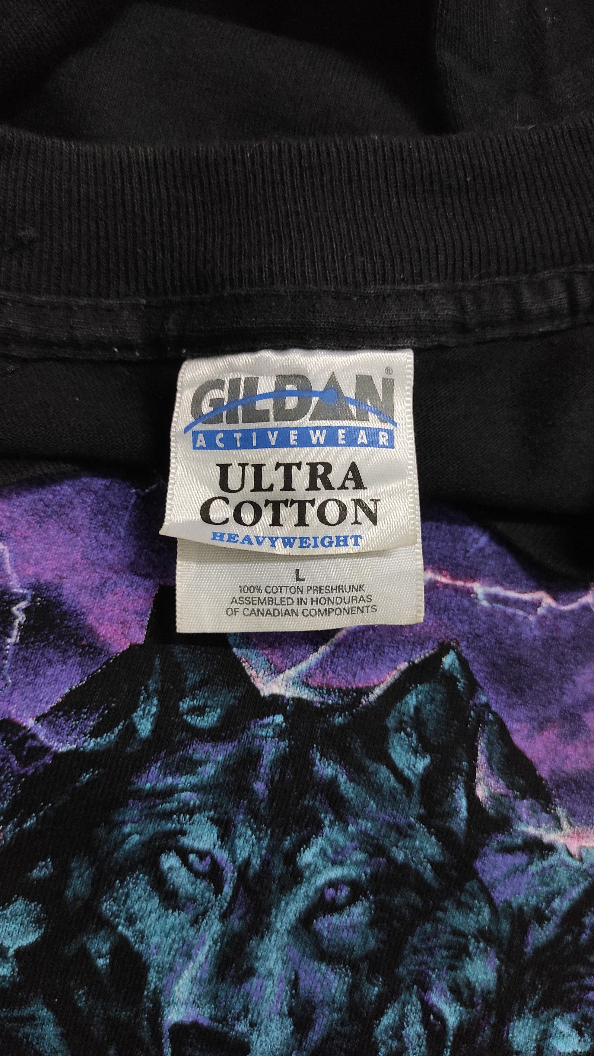 Habitat Vintage 1996 HABITAT WOLF AND THUNDER LIGHTNING OVP TEE Size US L / EU 52-54 / 3 - 3 Thumbnail