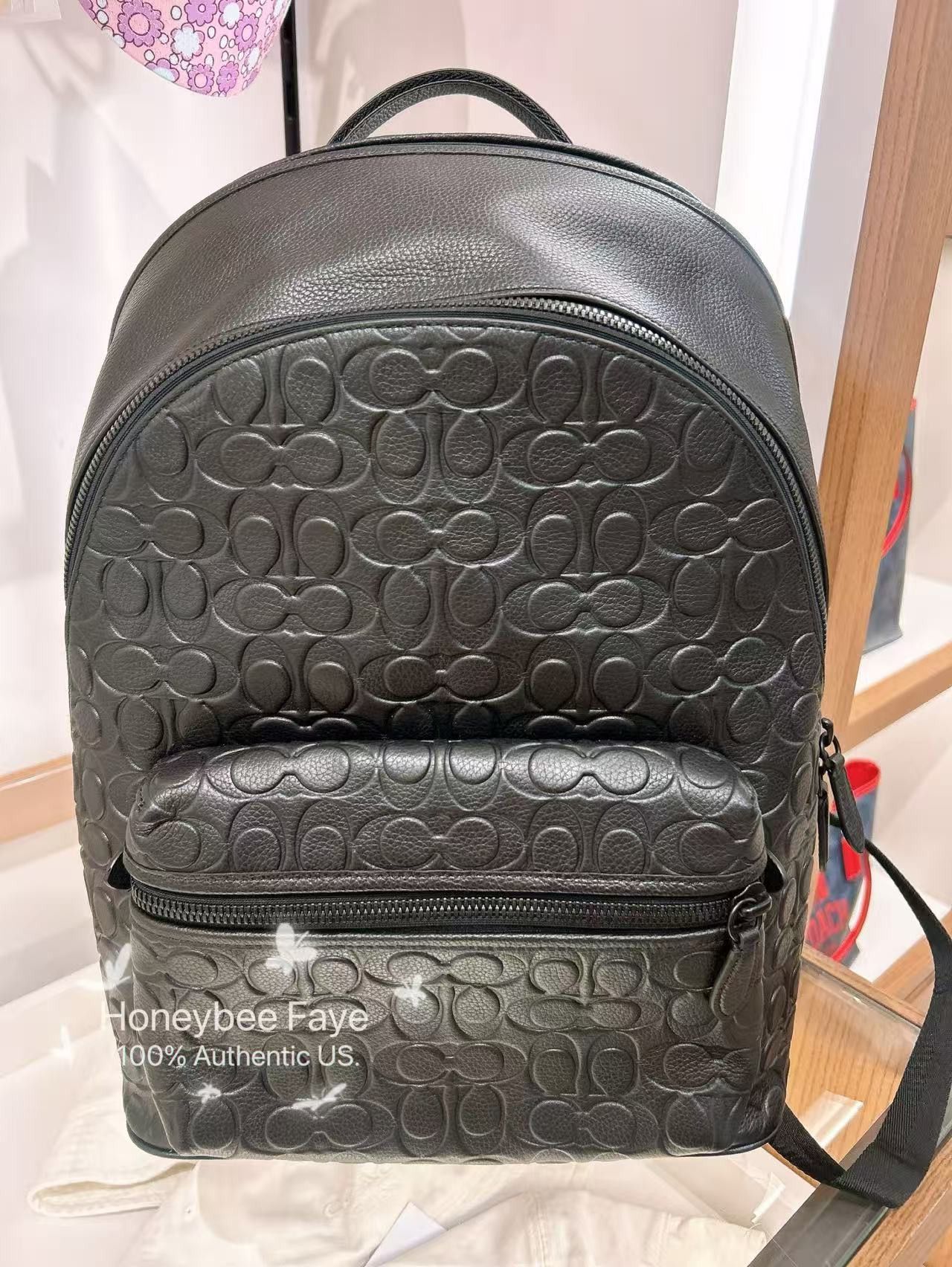 Coach Charter Backpack In Signature Leather CP117 Size ONE SIZE - 2 Thumbnail