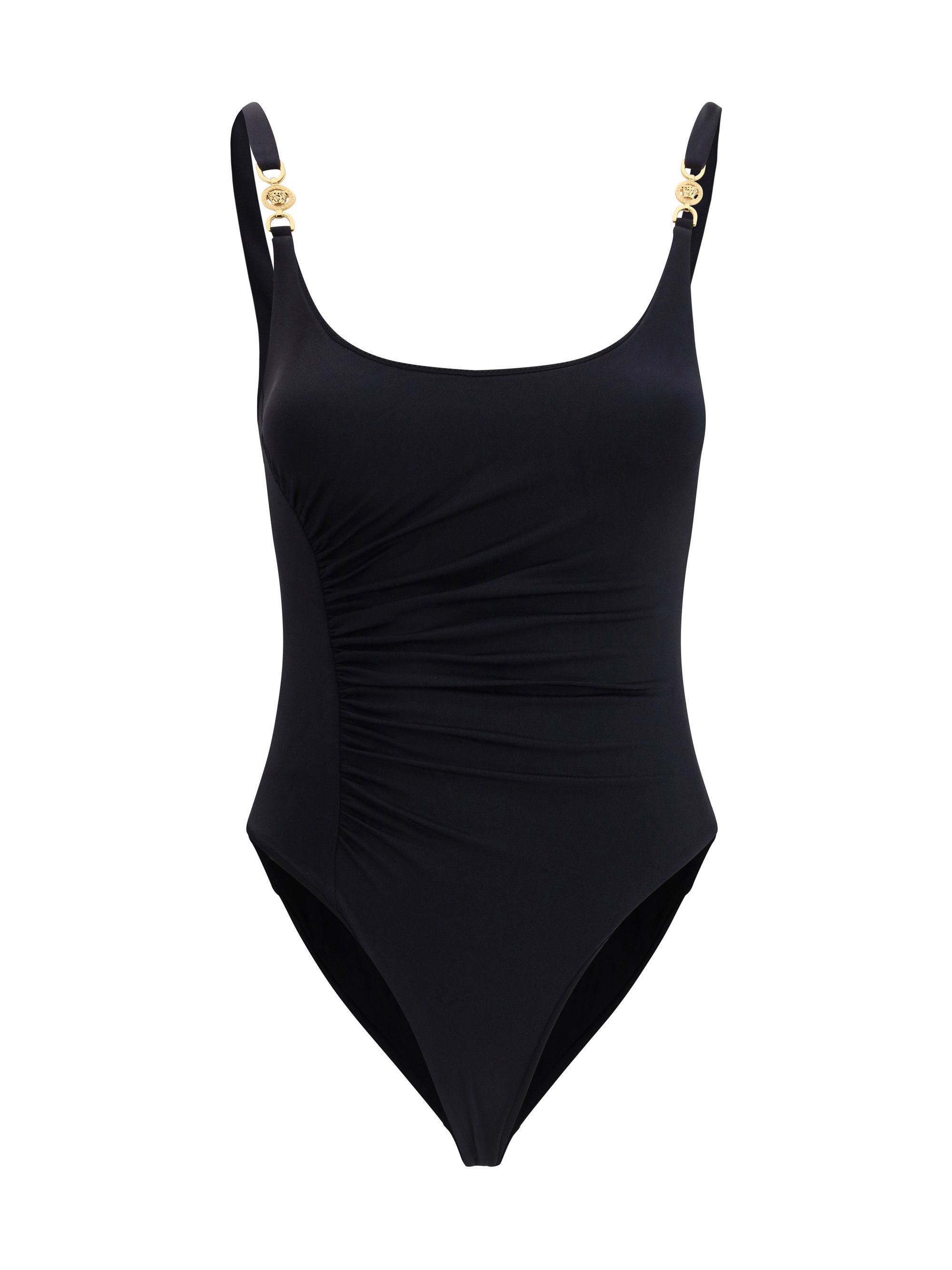 Versace Medusa ’95 Gathered Swimsuit Size XL / US 12-14 / IT 48-50 - 1 Thumbnail