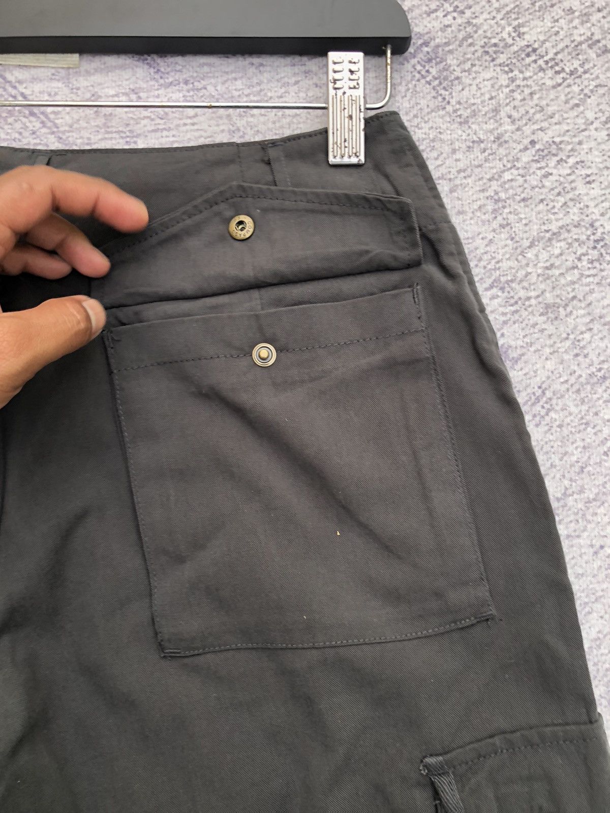 Other Black Cargo Pants Multipocket Tactical Soft Fabric Size US 27 - 16 Thumbnail
