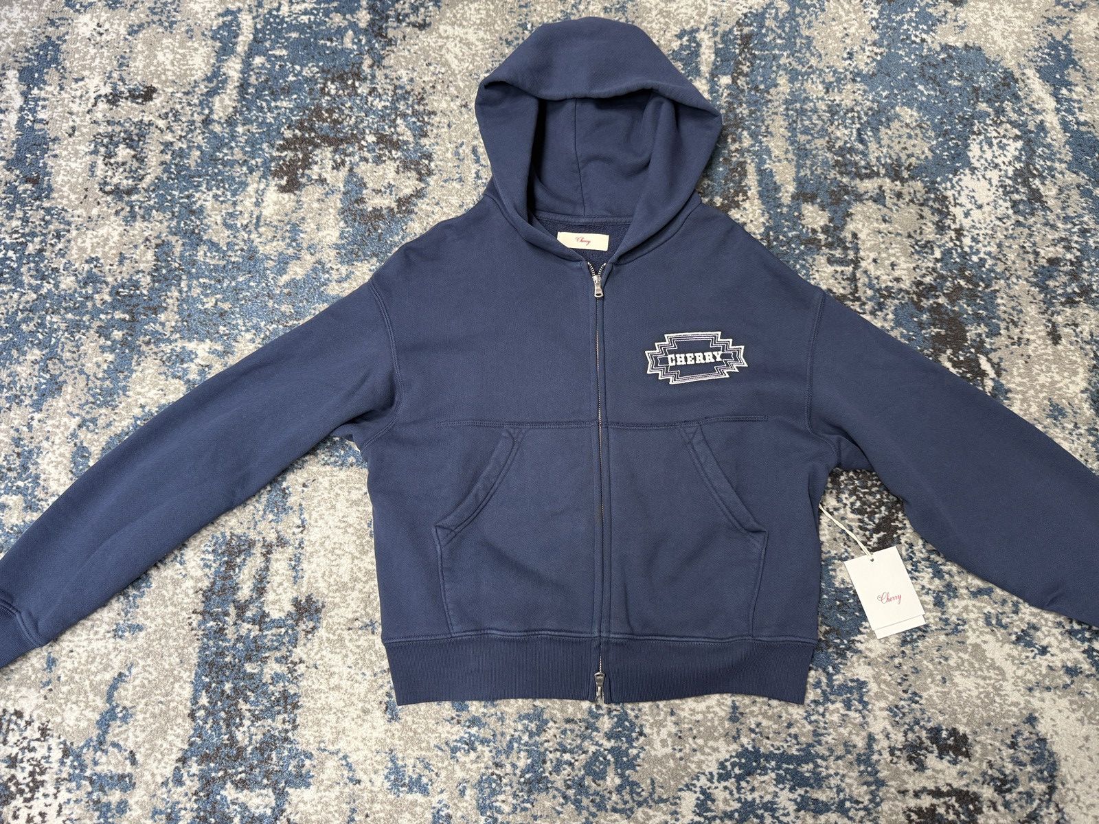 Cherry LA Cherry LA hoodie navy blue logo chest Size US XS / EU 42 / 0 - 1 Thumbnail