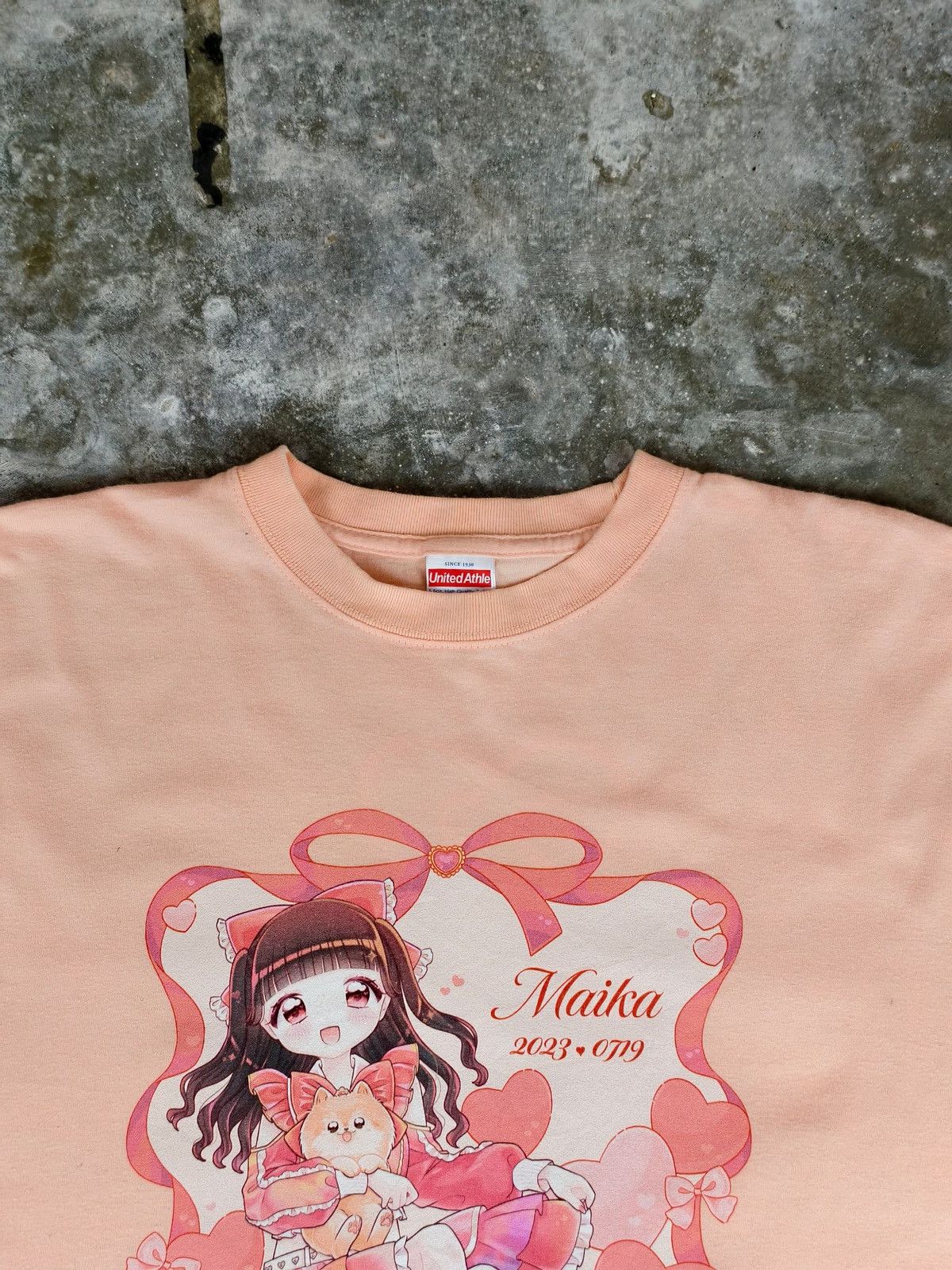 Anime × Japanese Brand Anime Custom Maika United Athle T-Shirt Size US XL / EU 56 / 4 - 3 Thumbnail