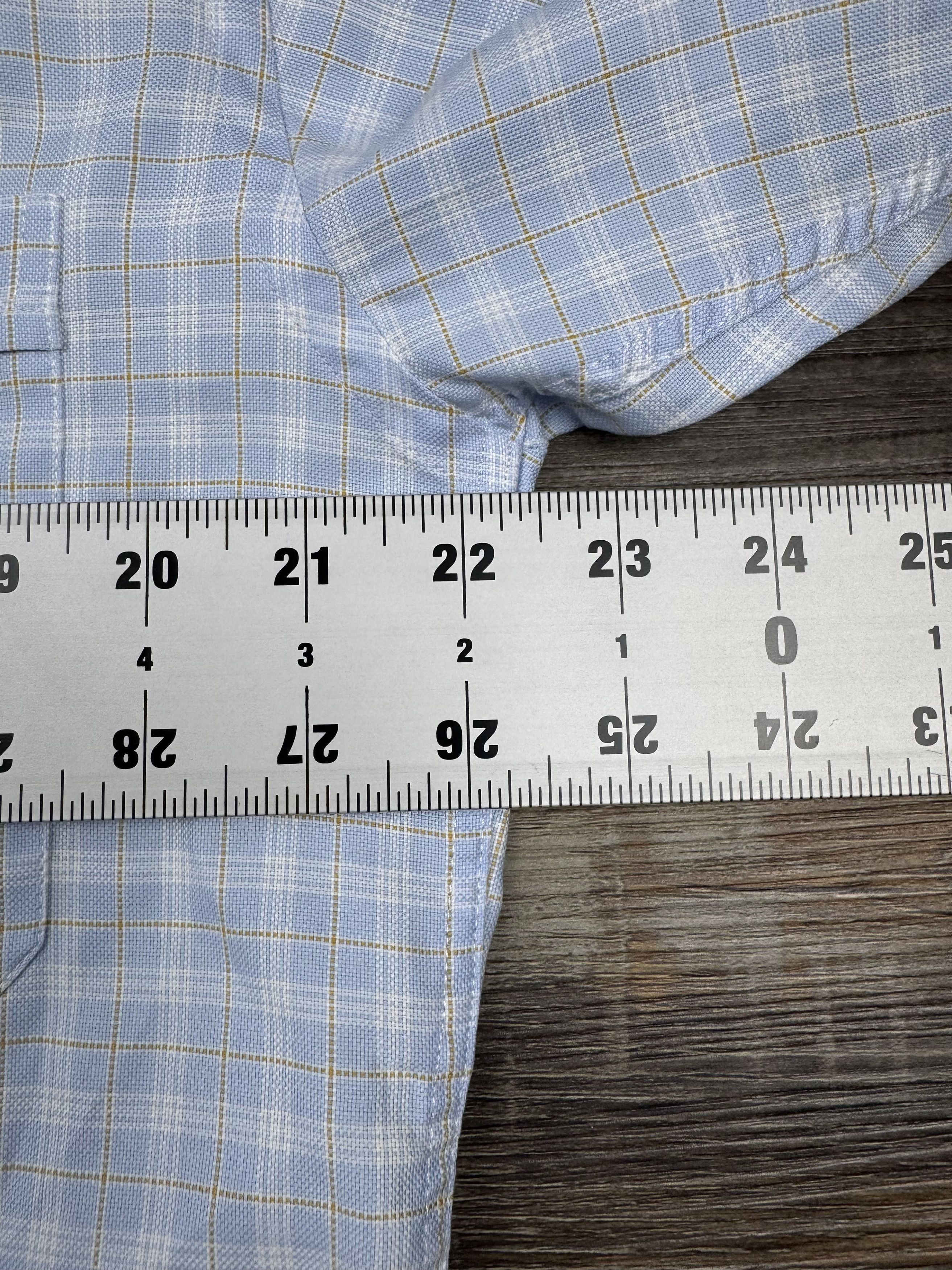 Canali Canali 15/38 Cotton Gingham Button Down Dress Shirt Luxury Size US M / EU 48-50 / 2 - 7 Thumbnail