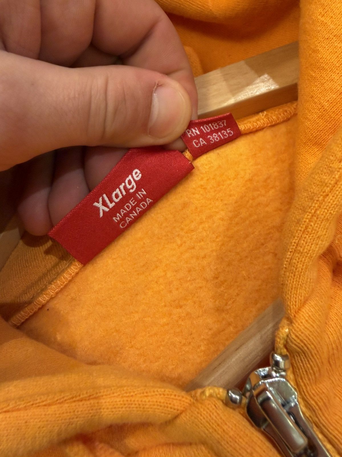 Supreme Supreme Mister Cartoon Zip Up Hoodie - Yellow Size US XL / EU 56 / 4 - 4 Thumbnail