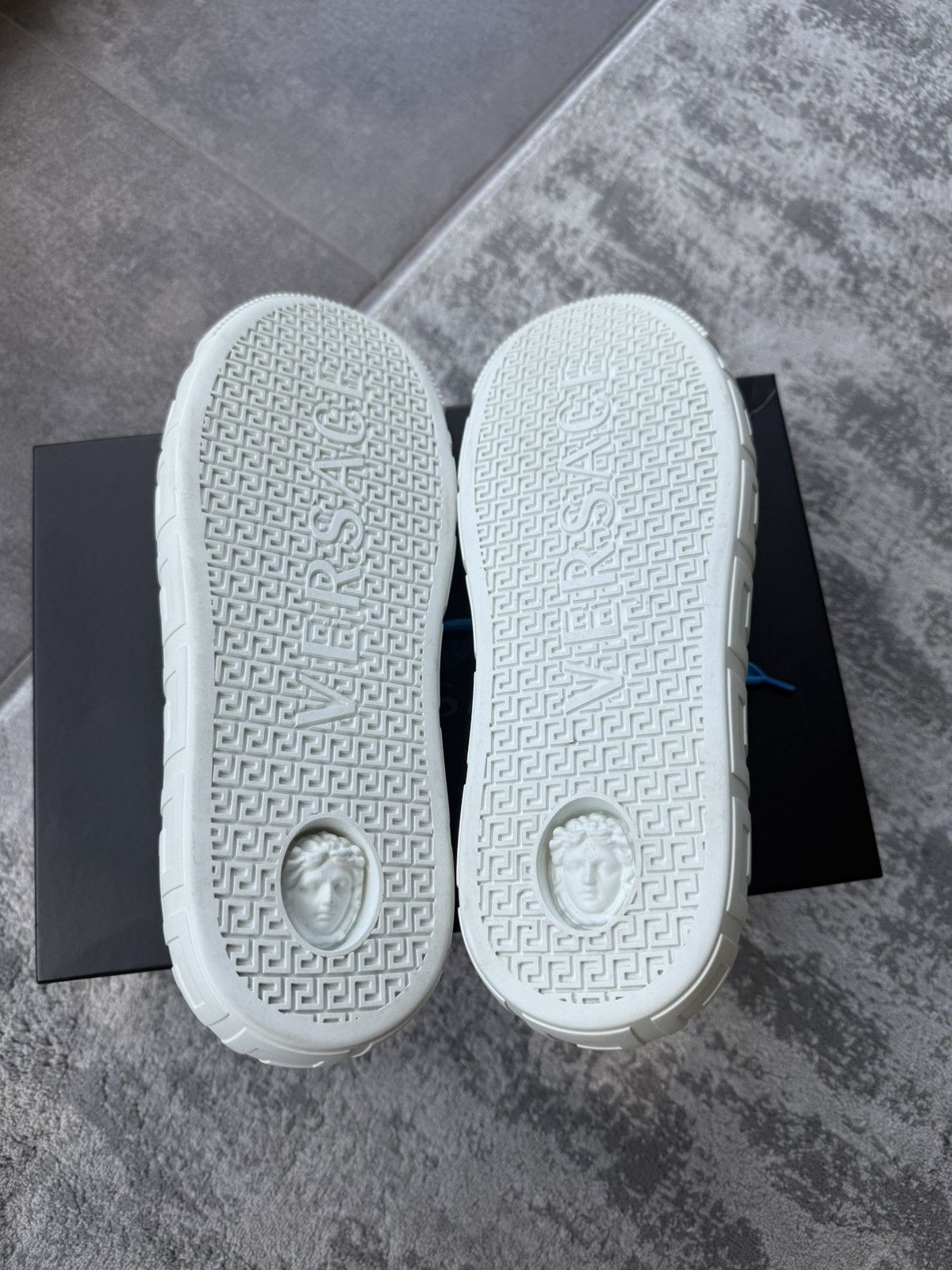 Versace VERSACE SneakerCanvas Blue-Palladio Size US 10 / EU 43 - 6 Thumbnail