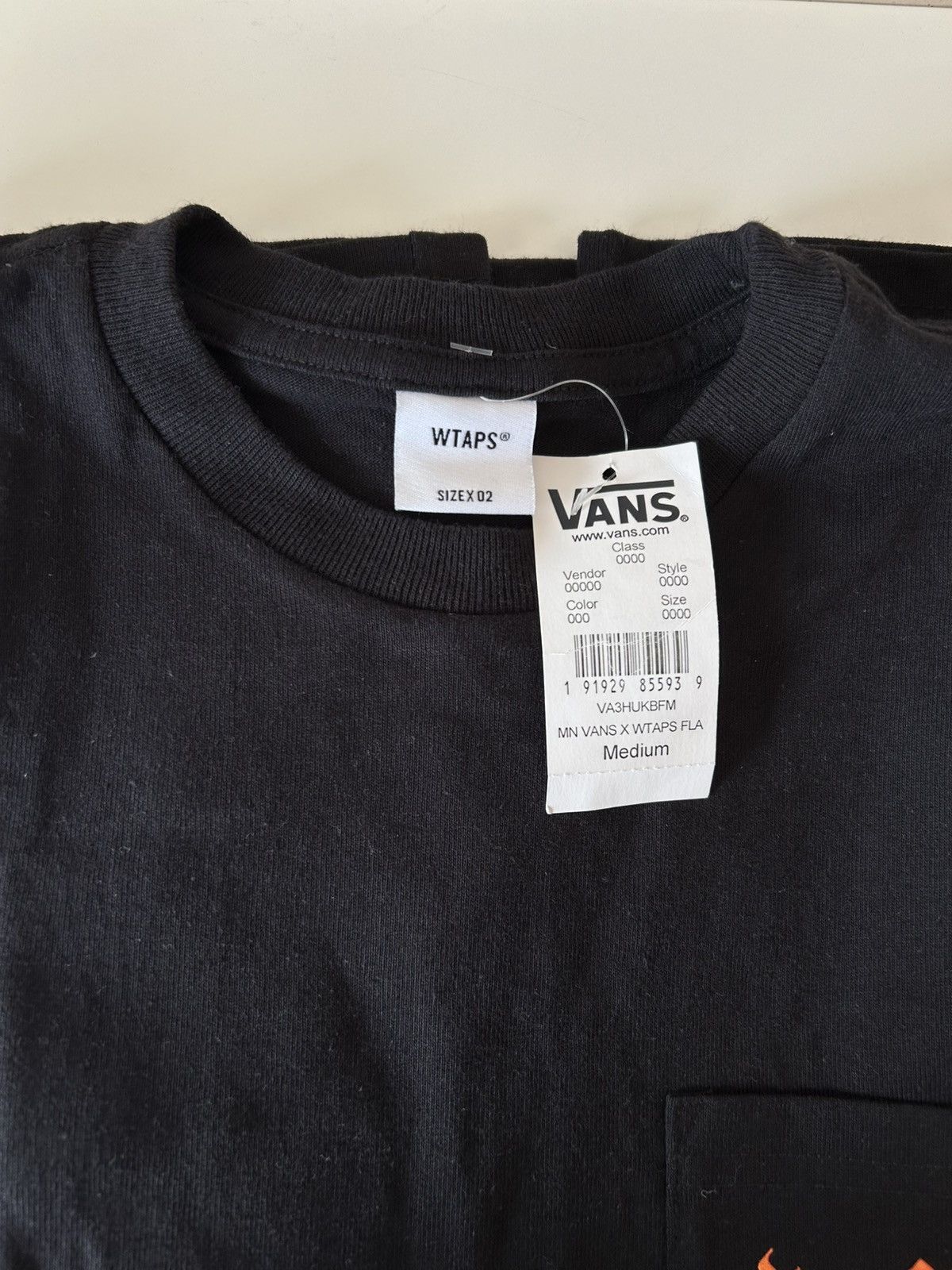 Vans Vans x Wtaps japan flame longsleeve Size US M / EU 48-50 / 2 - 4 Thumbnail