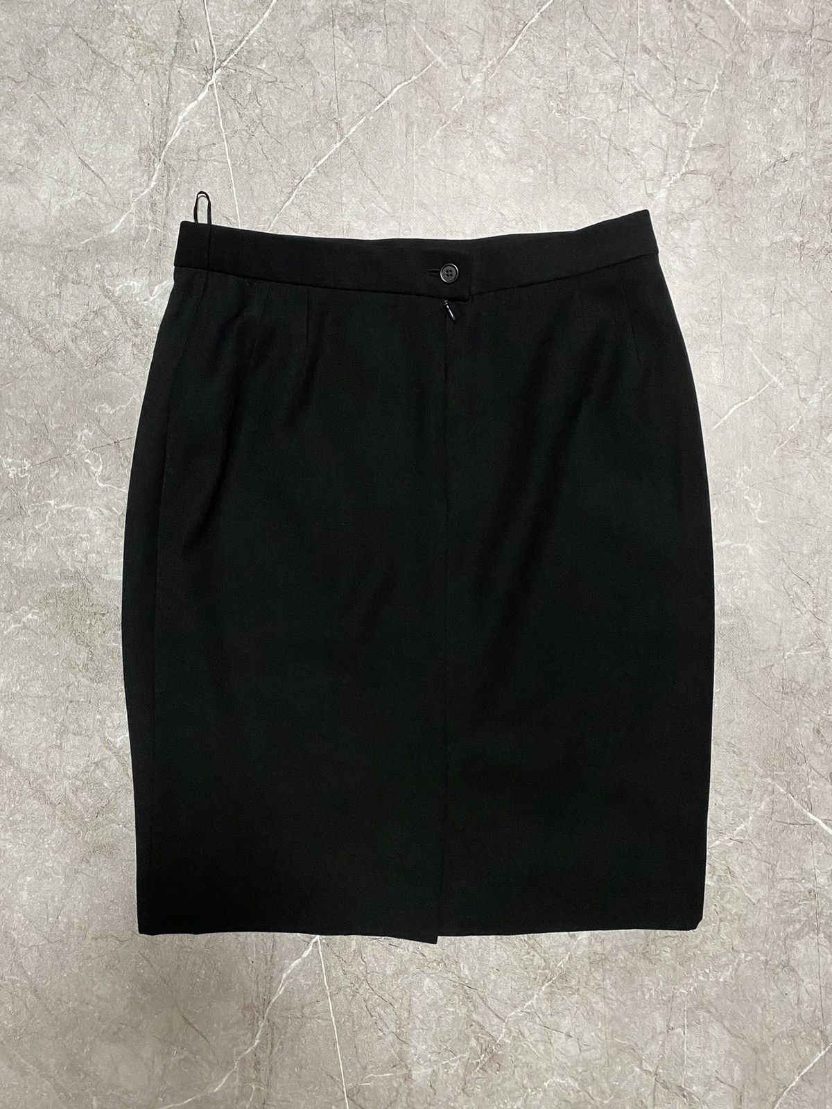 Designer × Escada × Vintage Escada vintage Lana wool midi skirt Size 30" / US 8 / IT 44 - 3 Thumbnail