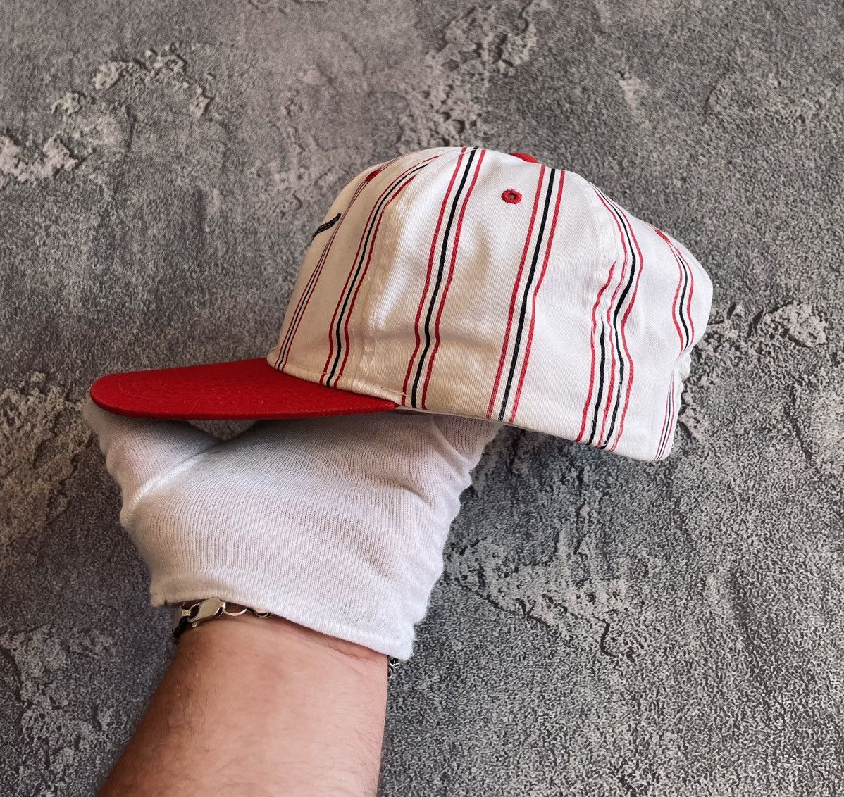Starter VTG Starter NBA UNLV RUNNIN REBELS Striped Cap / Snapback Size ONE SIZE - 7 Thumbnail