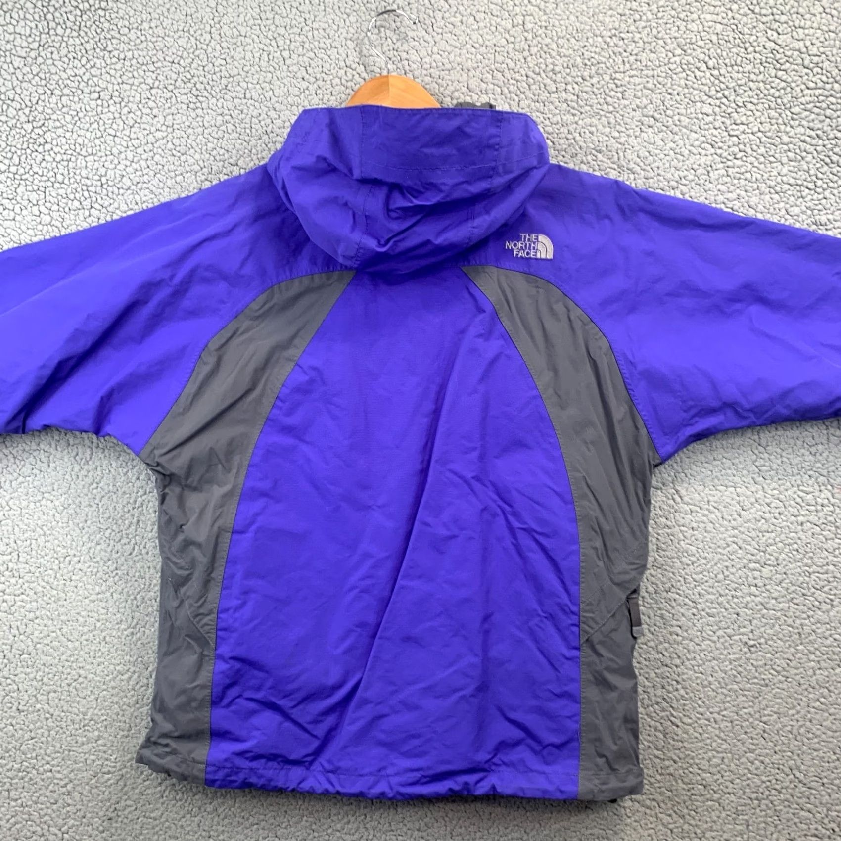 The North Face The North Face HyVent Jacket Womens Large Purple Hooded Rain Coat Waterproof Size L / US 10 / IT 46 - 6 Thumbnail