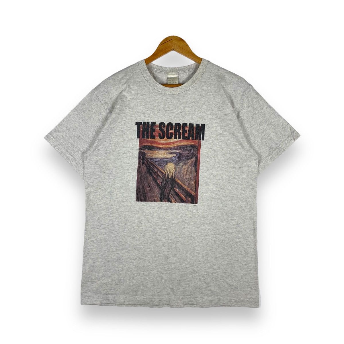 Vintage Vintage THE SCREAM Edvard Munch Otsuka Museum Of Art Tee Size US M / EU 48-50 / 2 - 1 Thumbnail