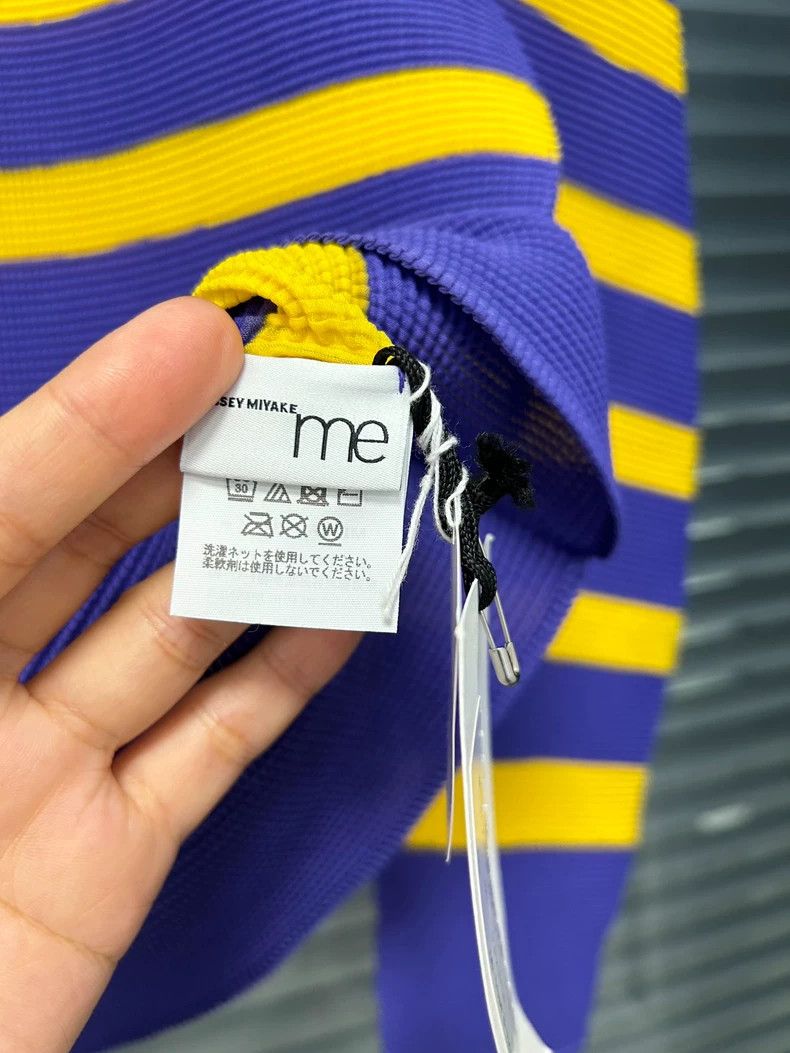 Issey Miyake issey miyake size:one size Pleated striped coat 2506-Nexta Size US XXS / EU 40 - 3 Thumbnail