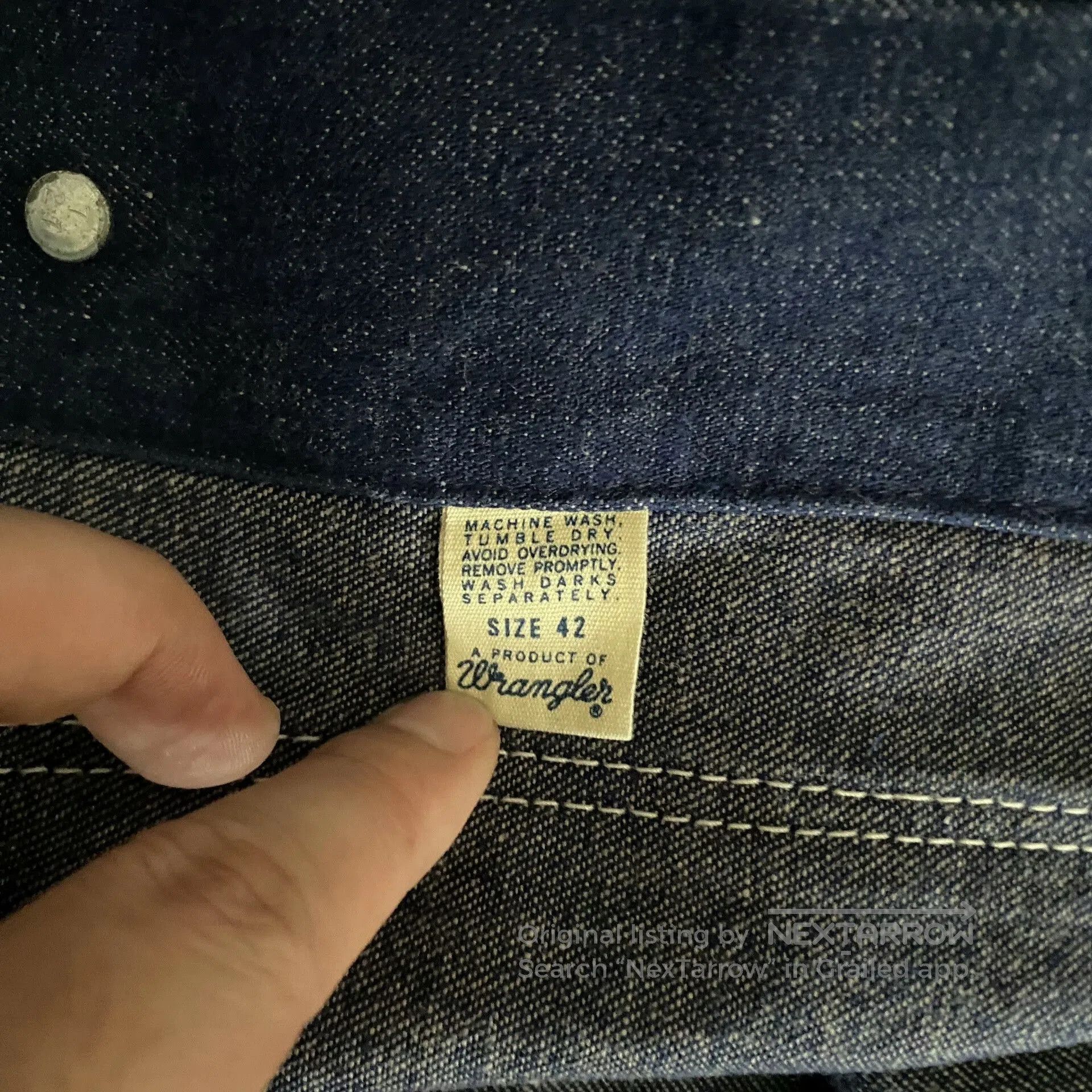 Wrangler Wrangler Denim Four. Size US XS / EU 42 / 0 - 9 Thumbnail