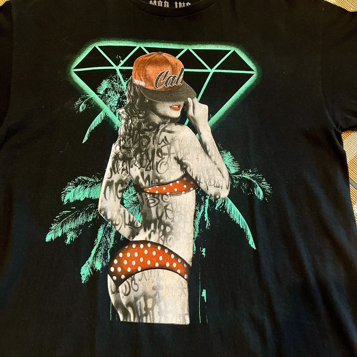 Band Tees × Vintage MOB.INC Sexy Girl Size US XL / EU 56 / 4 - 2 Thumbnail