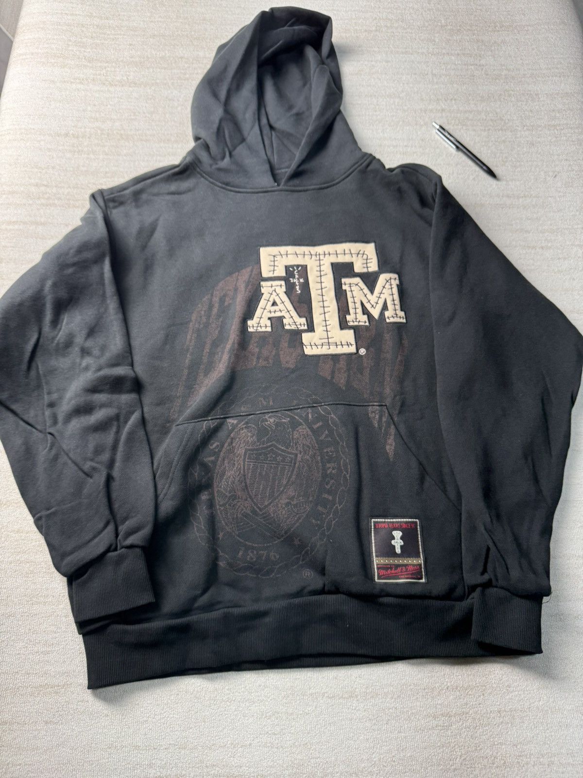 Mitchell & Ness × Travis Scott Texas A&M aggies hoodie Size US M / EU 48-50 / 2 - 1 Thumbnail