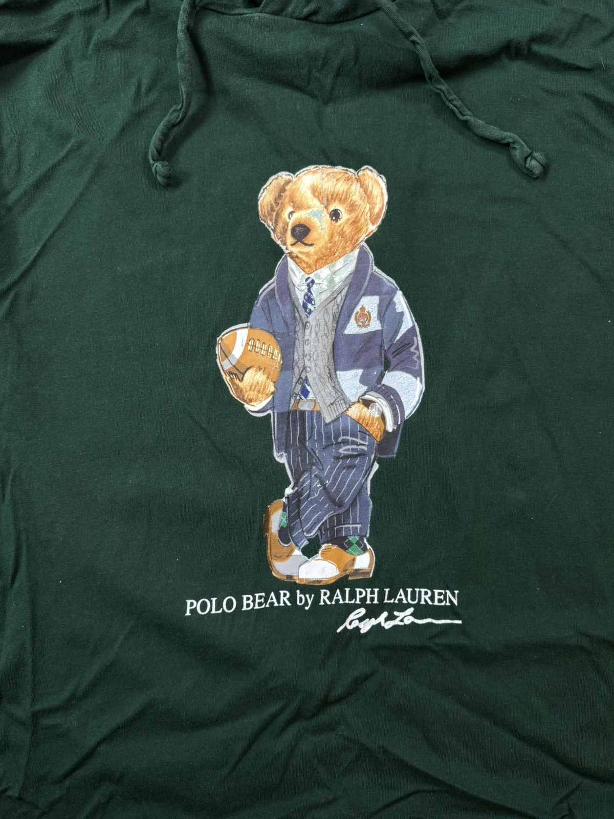 Polo Ralph Lauren Polo Ralph Lauren Polo Bear Charcoal Long Sleeve Size US M / EU 48-50 / 2 - 5 Thumbnail