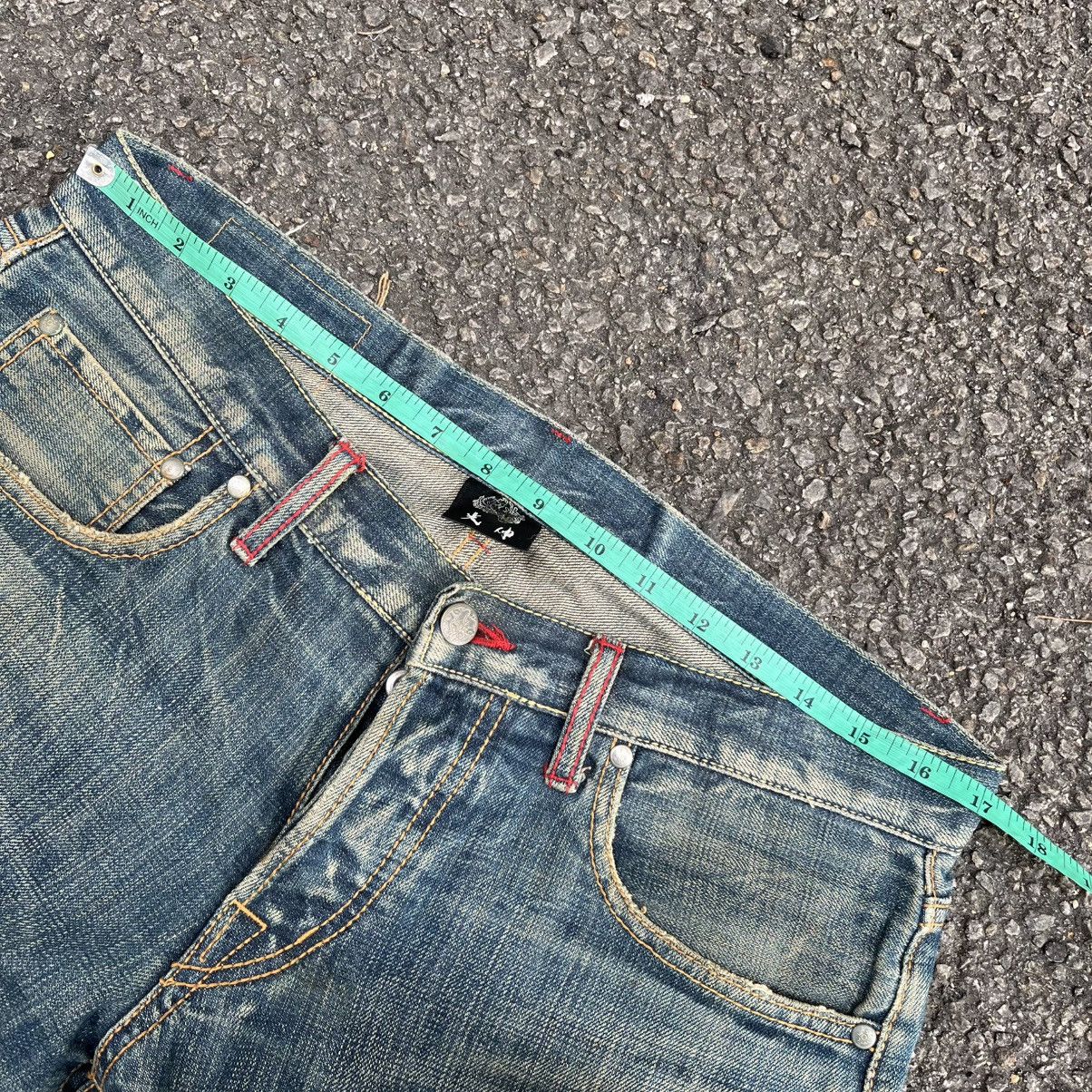 Japanese Brand Japanese Selvedge Denim Rusty Distressed Red Line Jeans Size US 34 / EU 50 - 9 Thumbnail