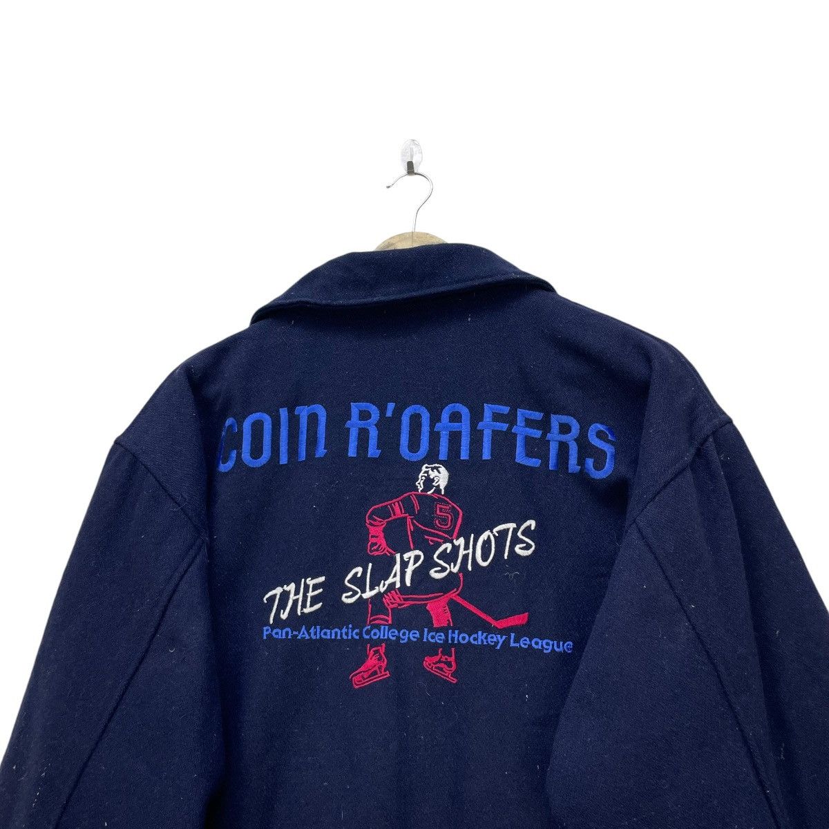 Vintage 💥Vintage Coin Roaffers 60s Bomber Varsity Hockey Ice Jacket Size US M / EU 48-50 / 2 - 13 Thumbnail