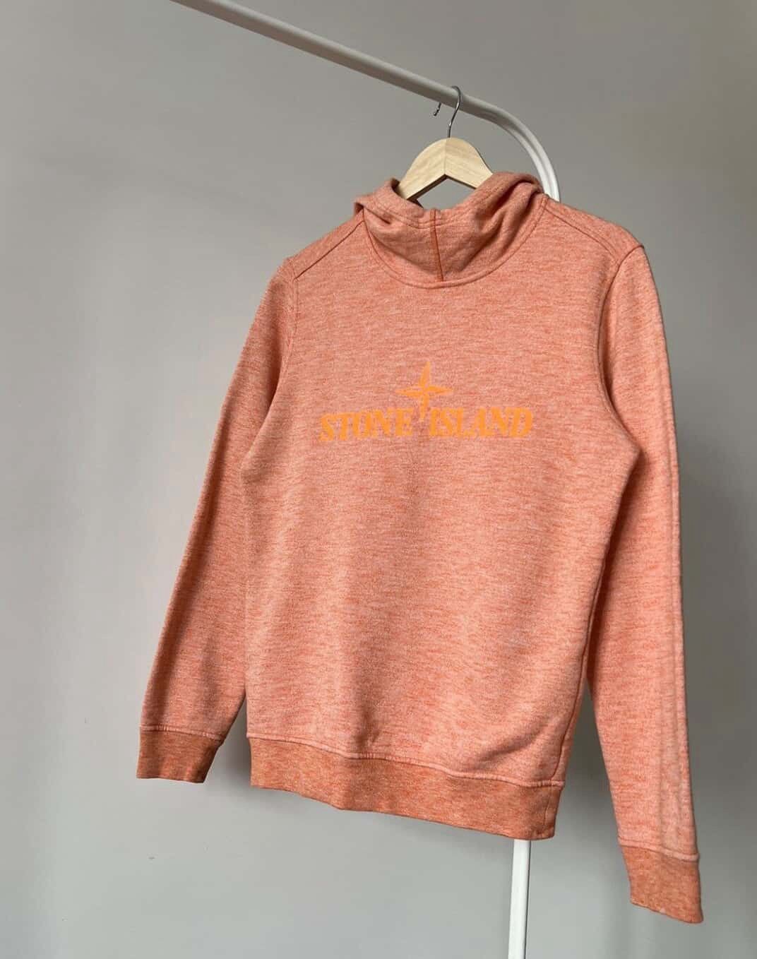 Stone Island Stone Island Men’s Big Logo Cotton Hoodie Pullover Size US S / EU 44-46 / 1 - 5 Thumbnail