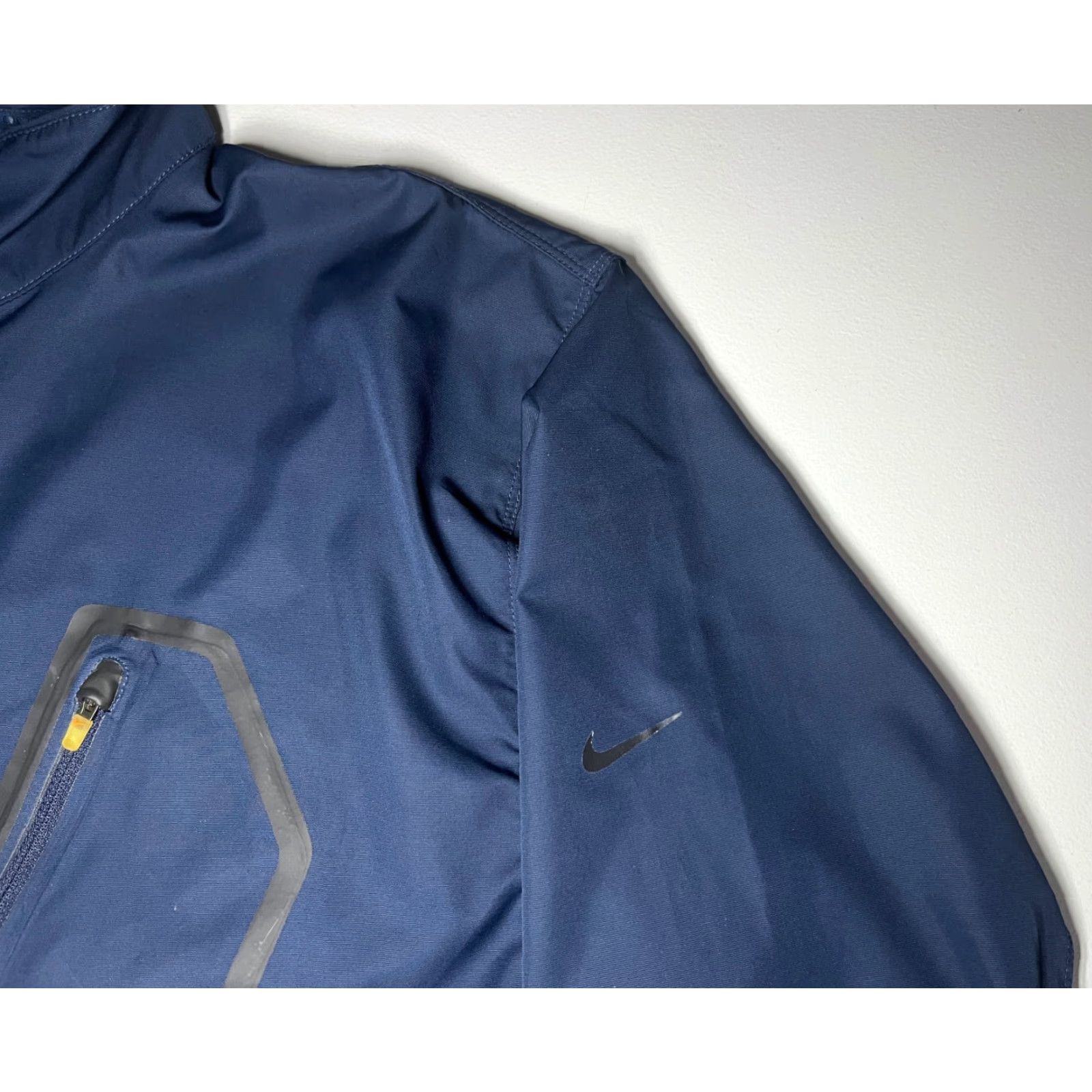 Nike Nike Men Jacket XL Clima-Fit Windbreaker Navy Vintage Size US XL / EU 56 / 4 - 6 Thumbnail
