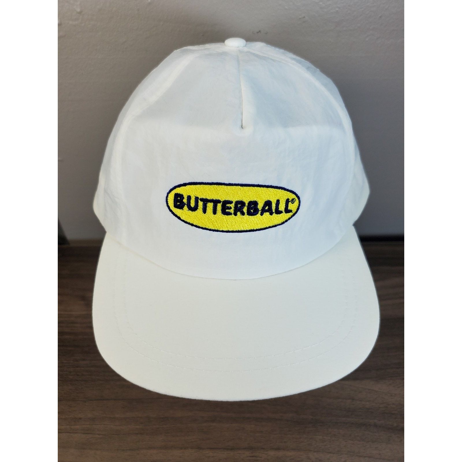 Vintage Butterball Turkey White Nylon Trucker Hat Snapback Cap Size ONE SIZE - 4 Thumbnail