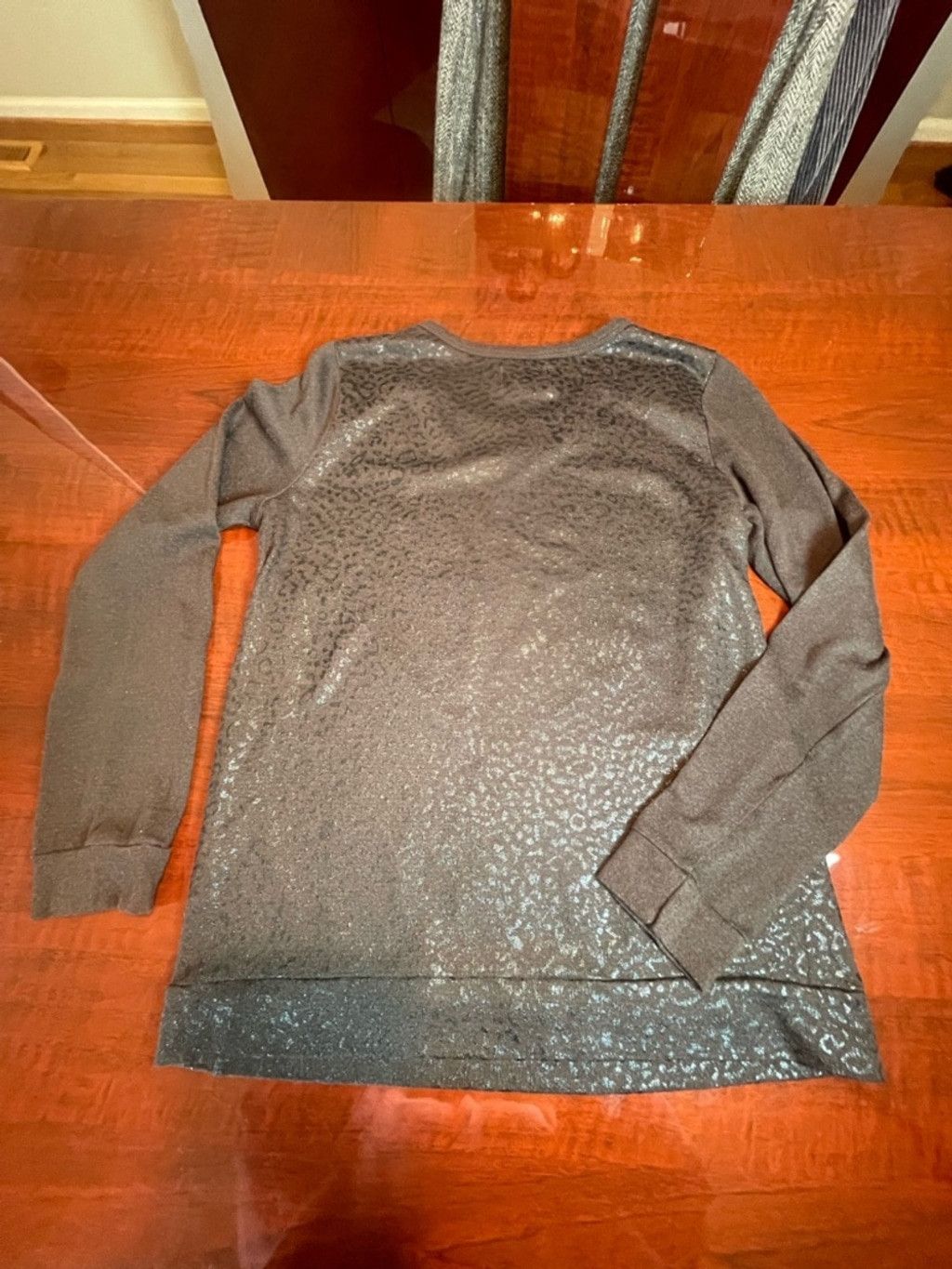Other Obey Propaganda Metallic Leopard Print Long Sleeve Top Sz M Size M / US 6-8 / IT 42-44 - 10 Thumbnail