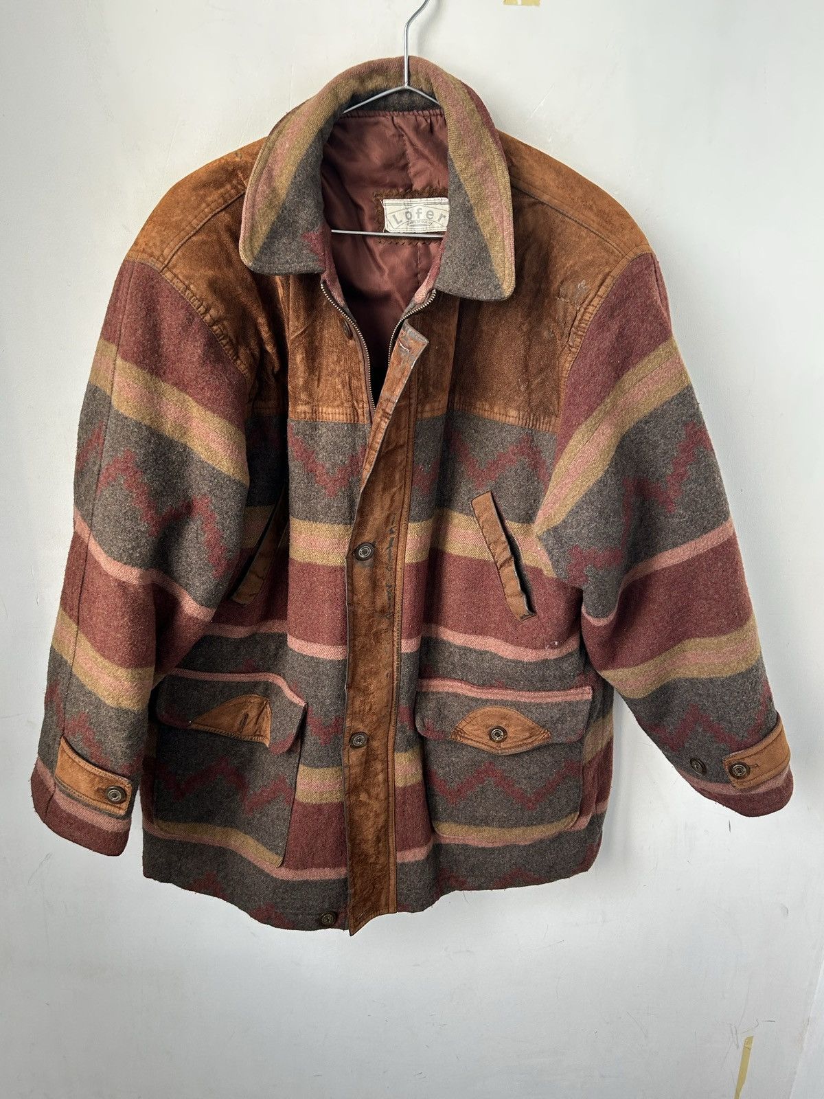 Japanese Brand VTG Aztec jacket #1392 Size US M / EU 48-50 / 2 - 2 Thumbnail