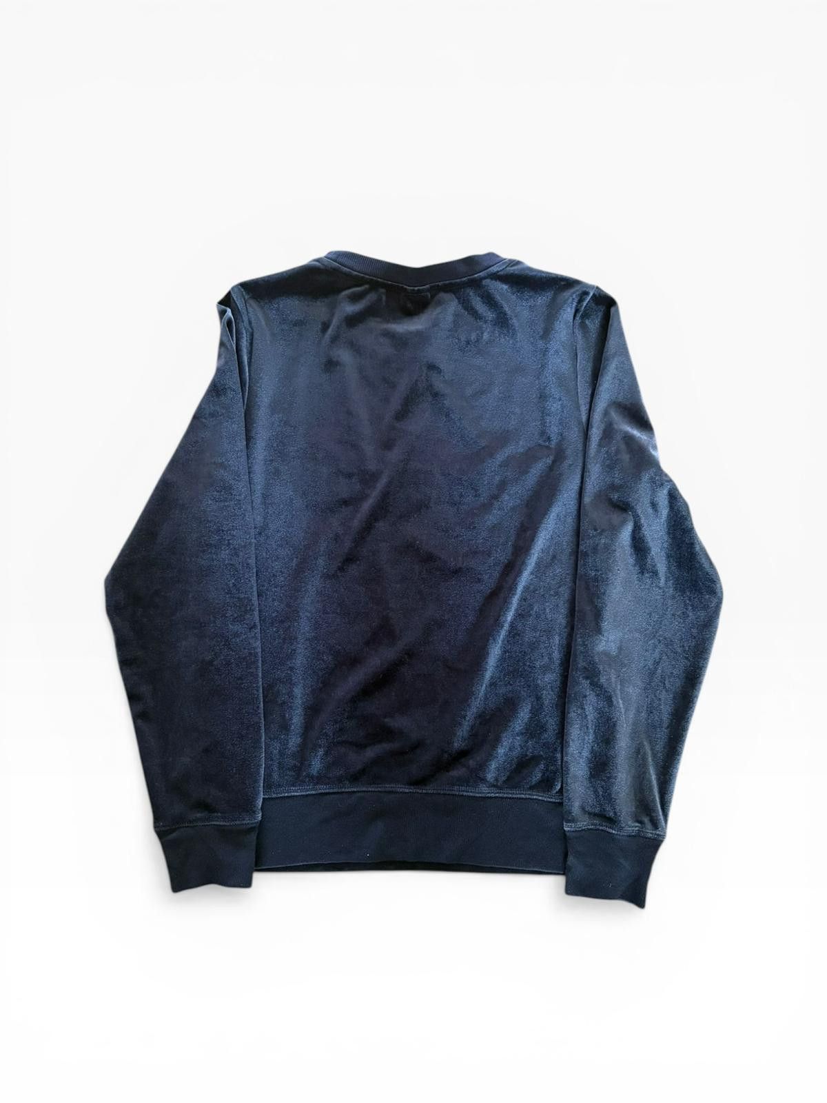 Calvin Klein Calvin Klein Y2K Navy Velvet Crewneck Sweatshirt Tonal Sz XS Size US XS / EU 42 / 0 - 2 Thumbnail