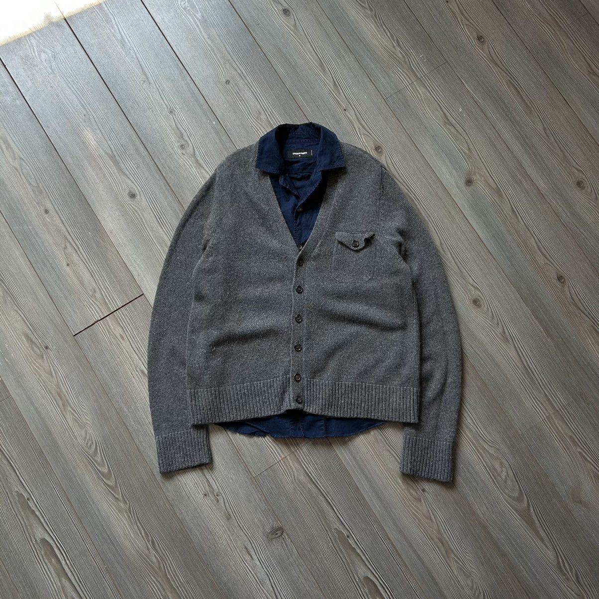Dsquared2 Dsquared Knit Cardigan & Shirt Sweater Size US M / EU 48-50 / 2 - 1 Thumbnail