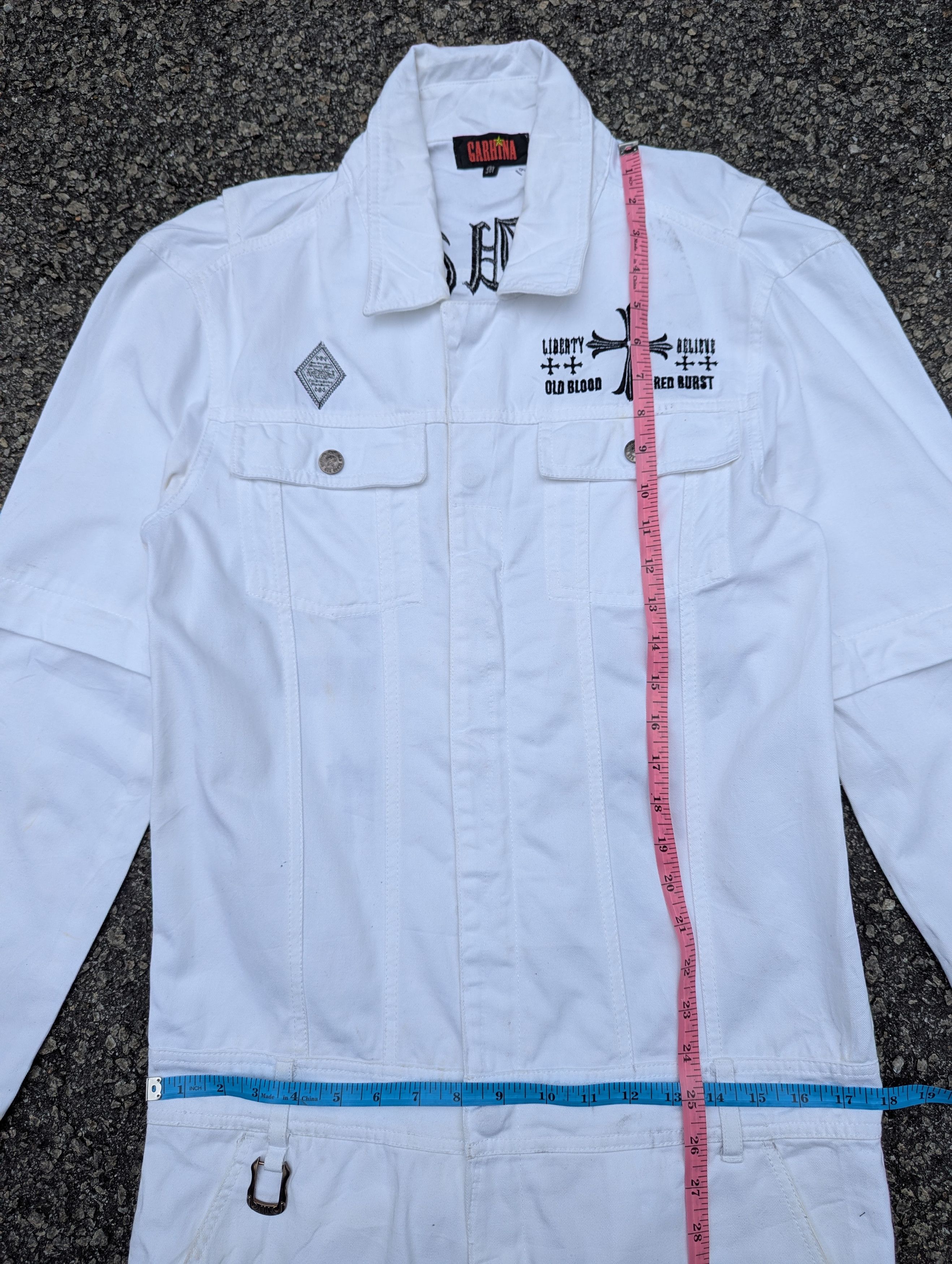 Seditionaries RARE Garhina Horse Shoe Coveralls inspired CHROME HEARTS Size US M / EU 48-50 / 2 - 14 Thumbnail